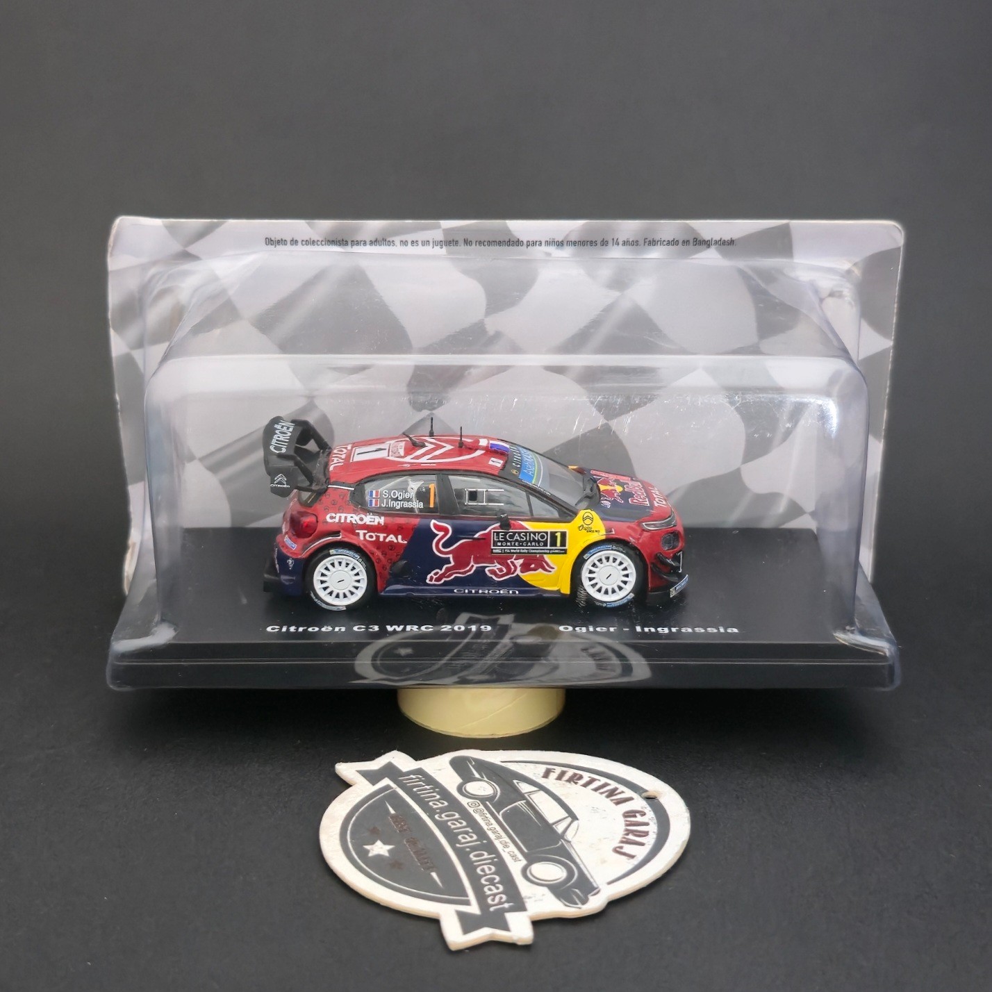 1:43 Altaya Citroën C3 WRC 