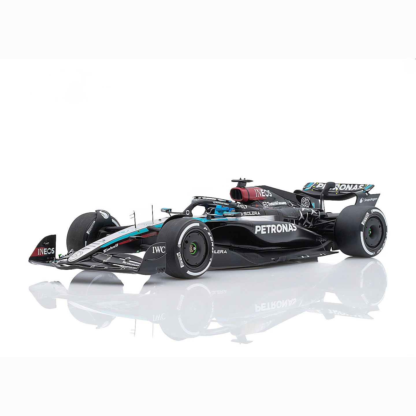 1:18 Spark Mercedes AMG W15 20024 George Russell 