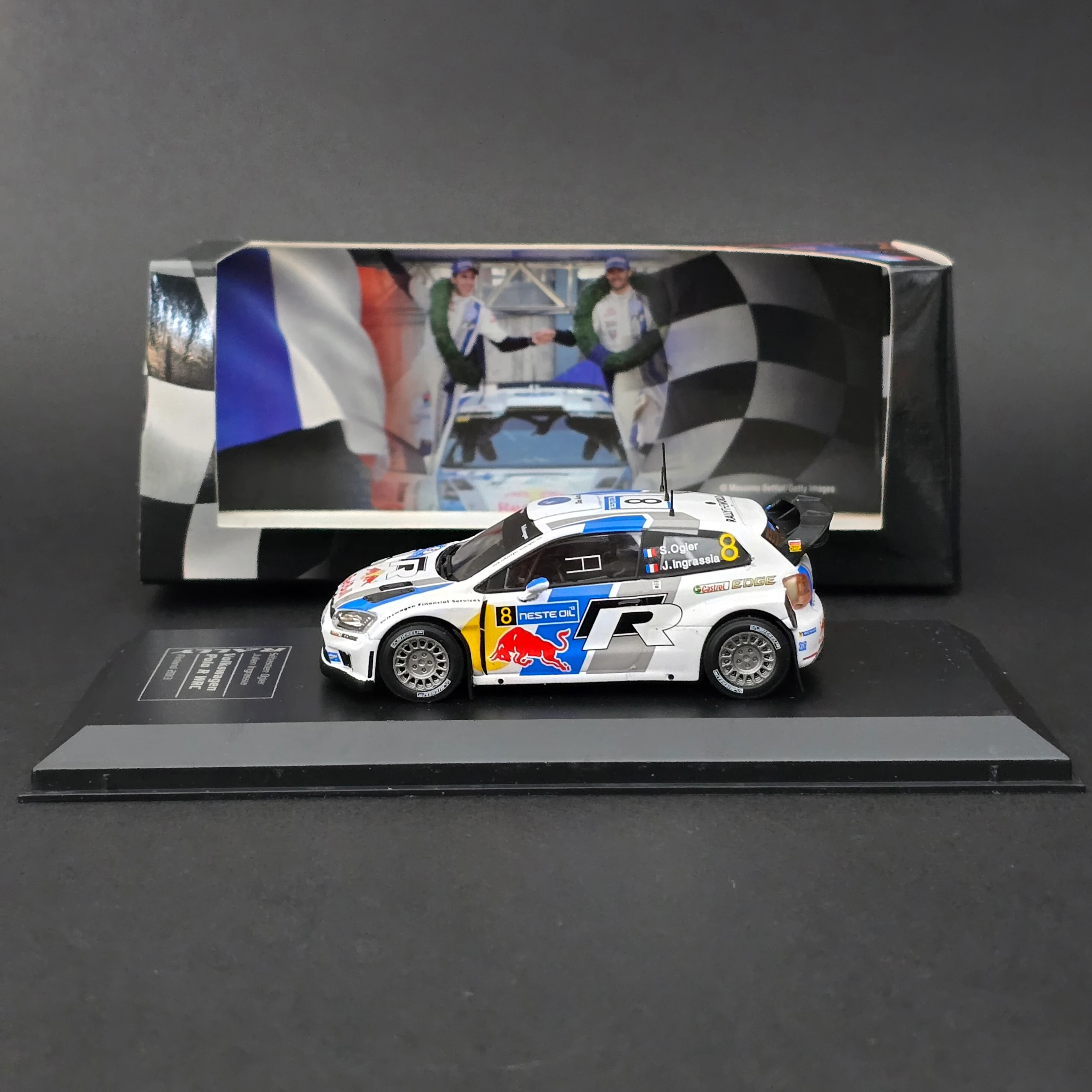1:43 VW Polo R WRC 2013 Dünya Ralli Şampiyonu 