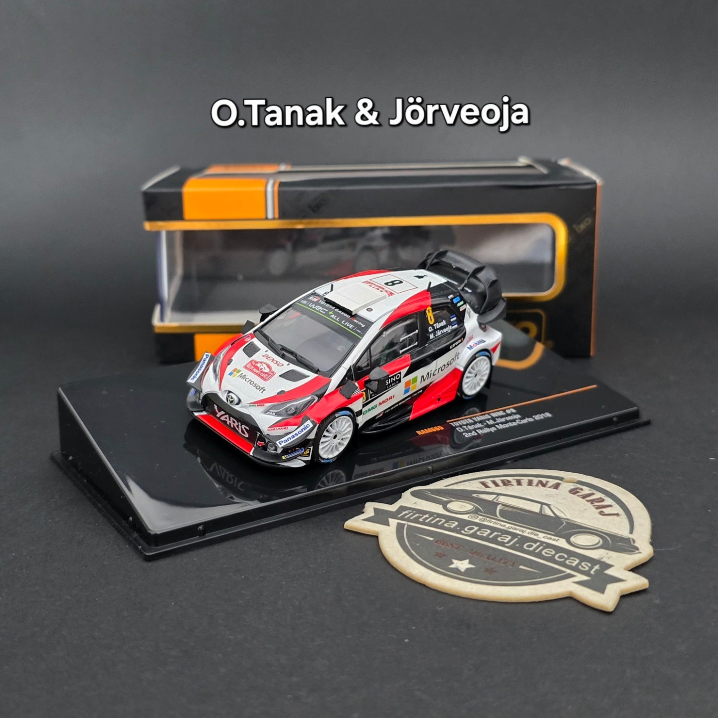 1:43 İxo Toyota Yaris WRC 