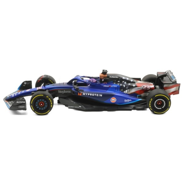 1:18 Minichamps Williams FW45 A.Albon 2023 ABD GP