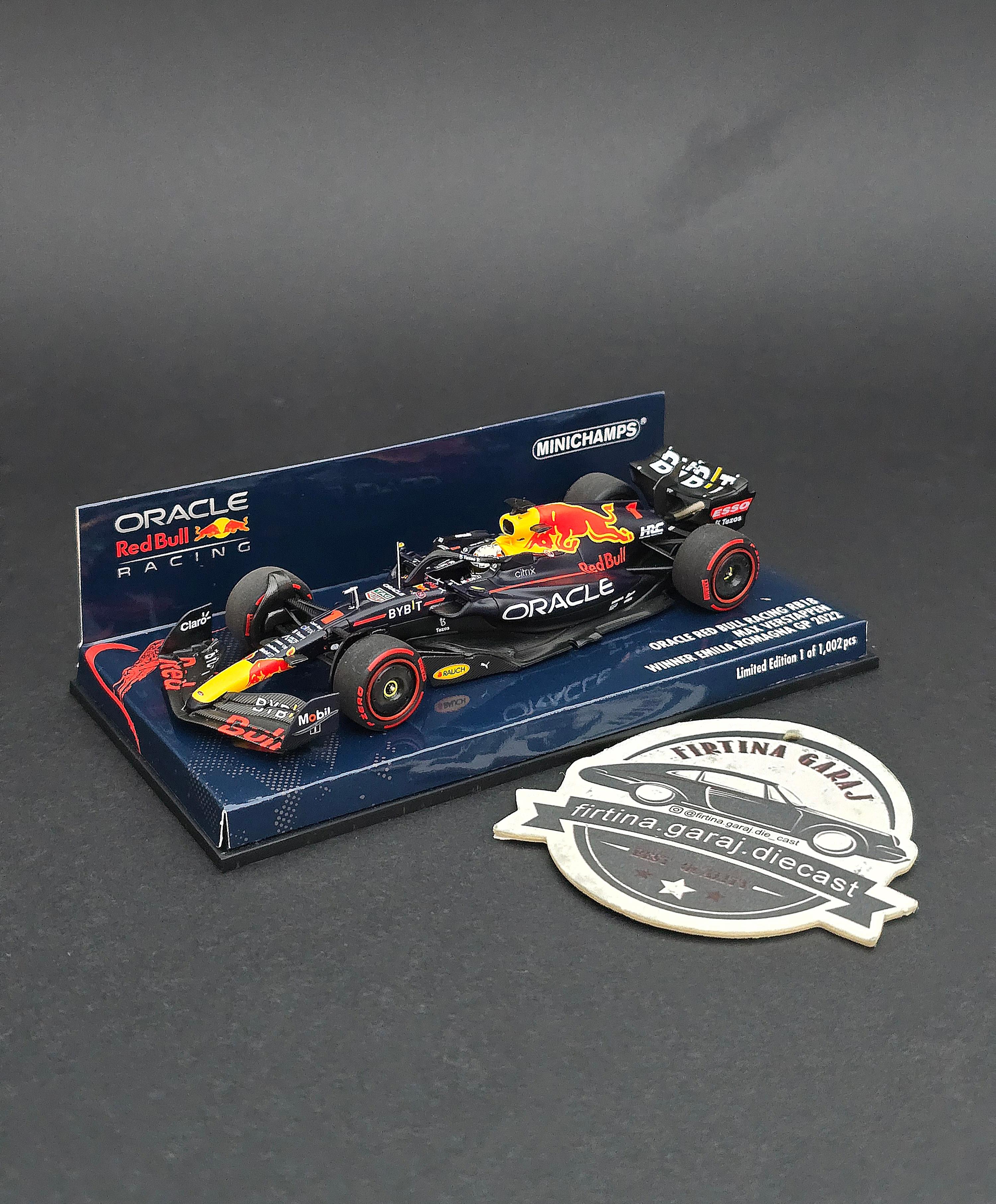 1:43 Redbull Oracle RB18 Max Verstappen 2022 Dünya Şampiyonu 