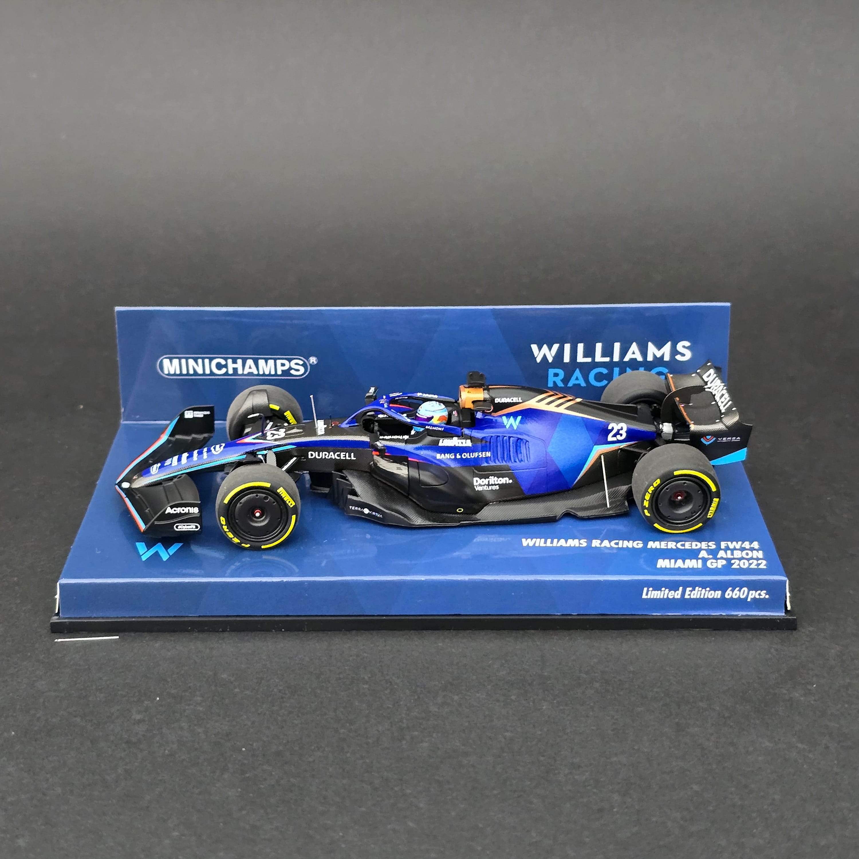 1:43 Williams Mercedes FW44 A.Albon 2022