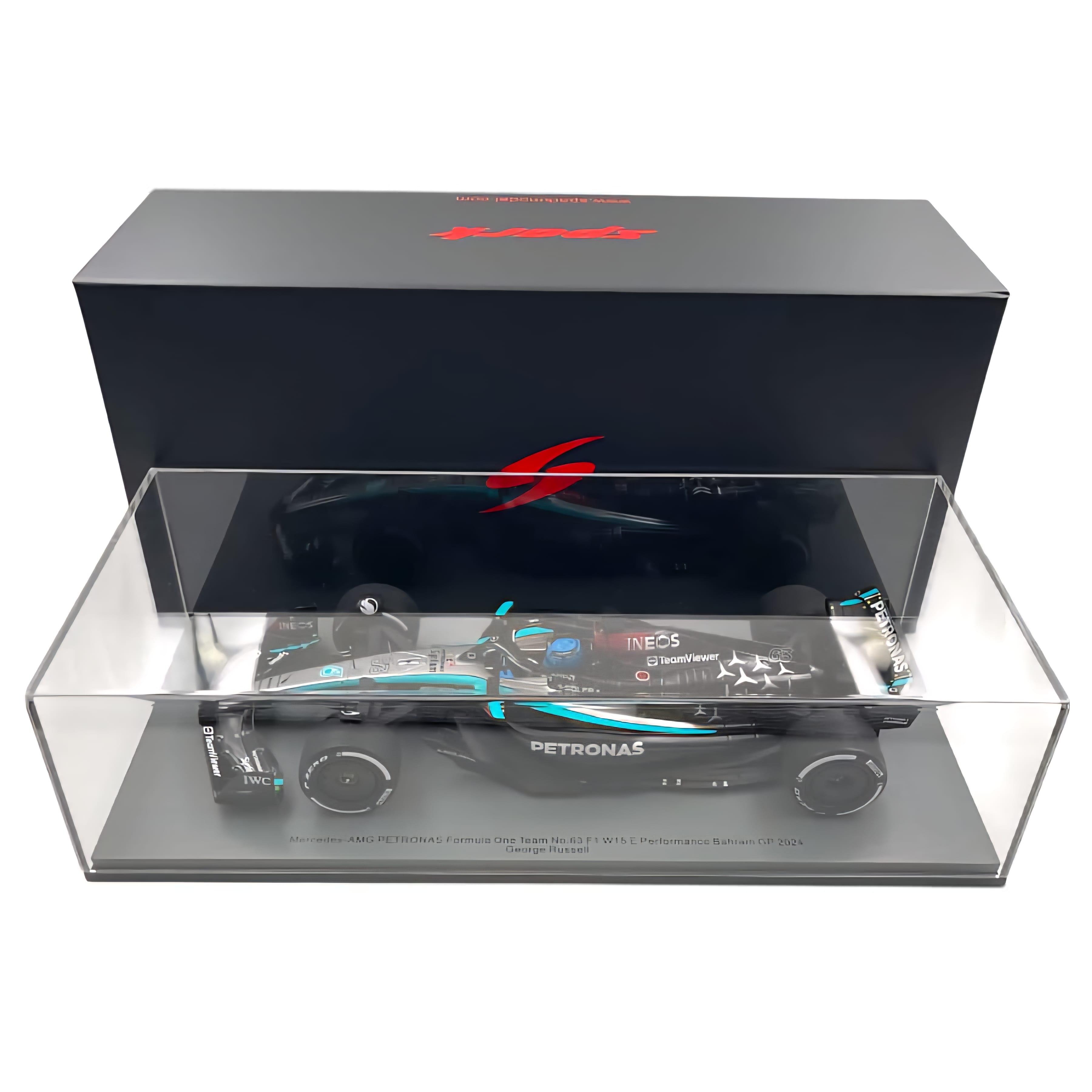 1:18 Spark Mercedes AMG W15 20024 George Russell 
