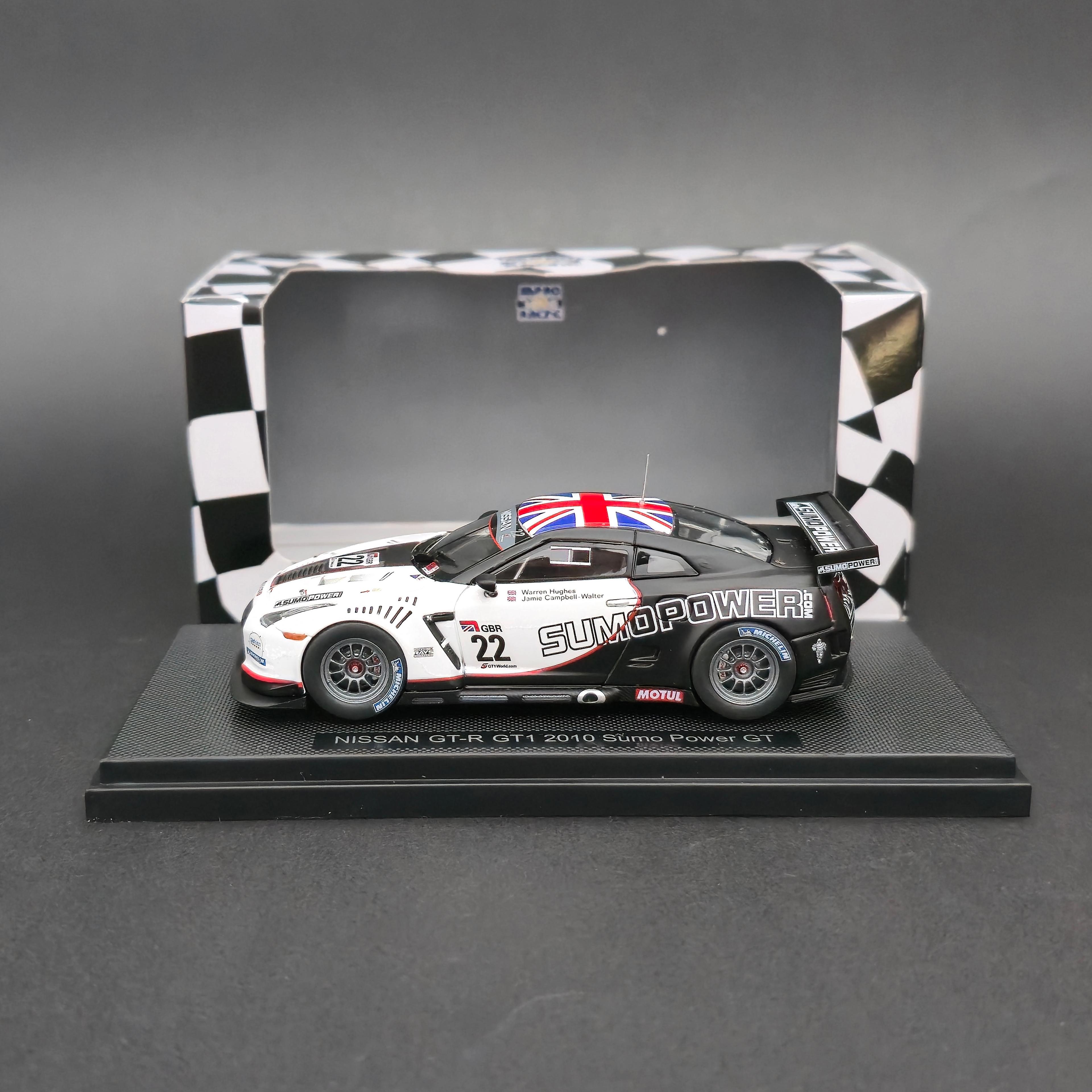 1:43 Ebbro Nissan GT-R R35 GT1 2010