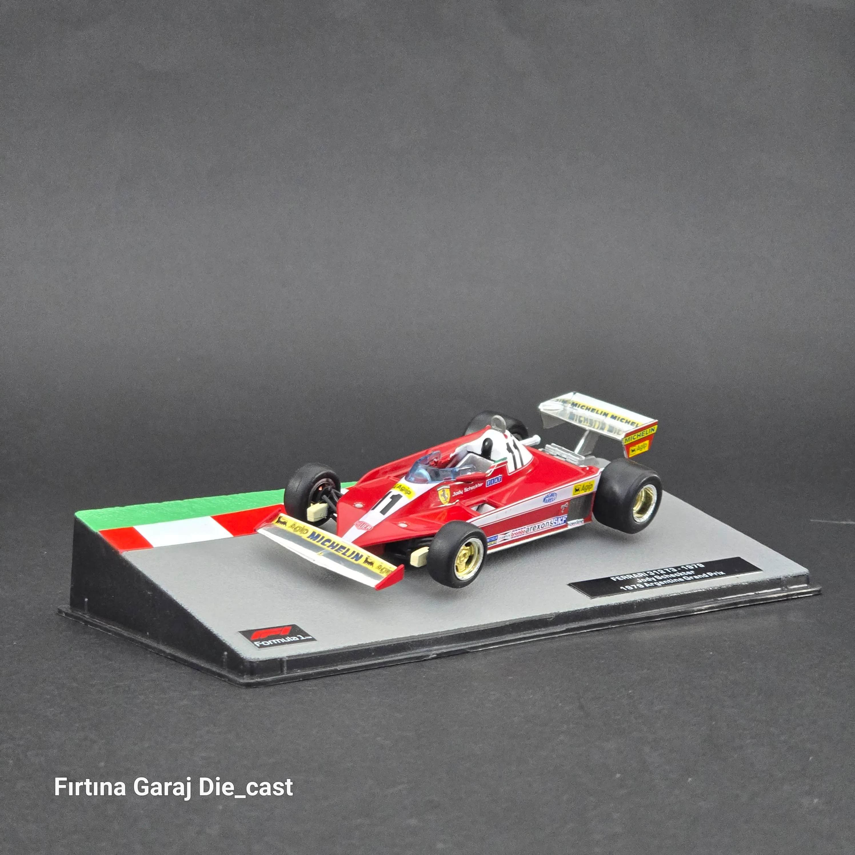 1/43 Ferrari 312 T3 Jody Scheckter 1979  Formula1 Dünya Şampiyonu 
