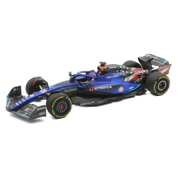 1:18 Minichamps Williams FW45 A.Albon 2023 ABD GP
