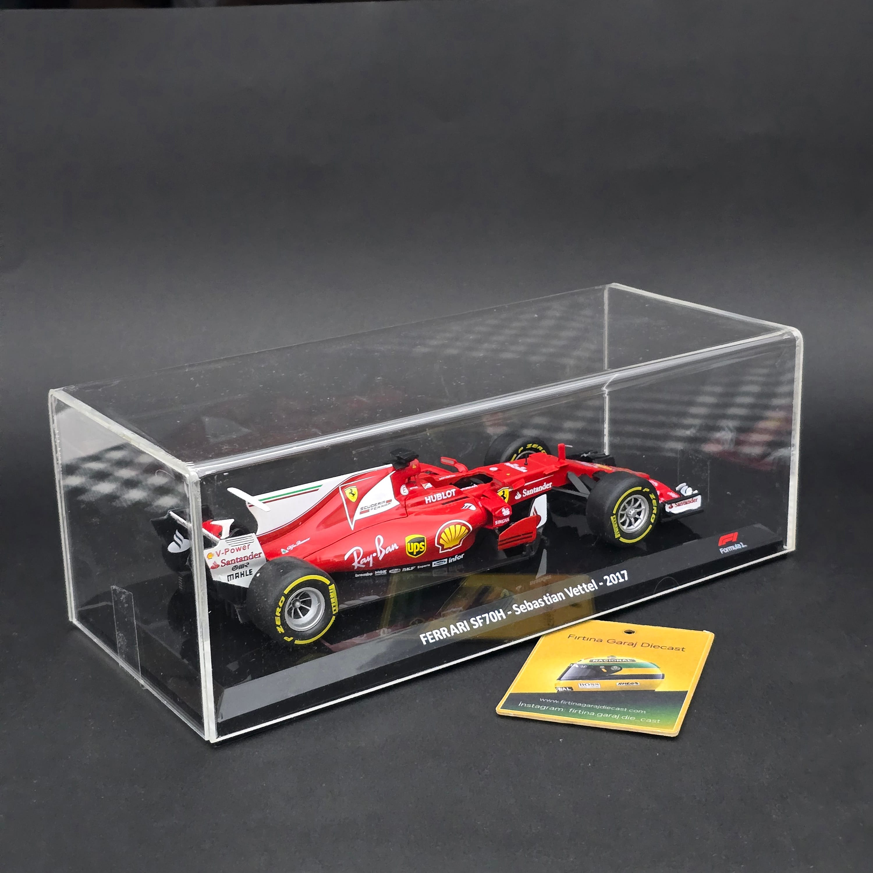 1:24 Ferrari SF70H Sebastian Vettel 2017