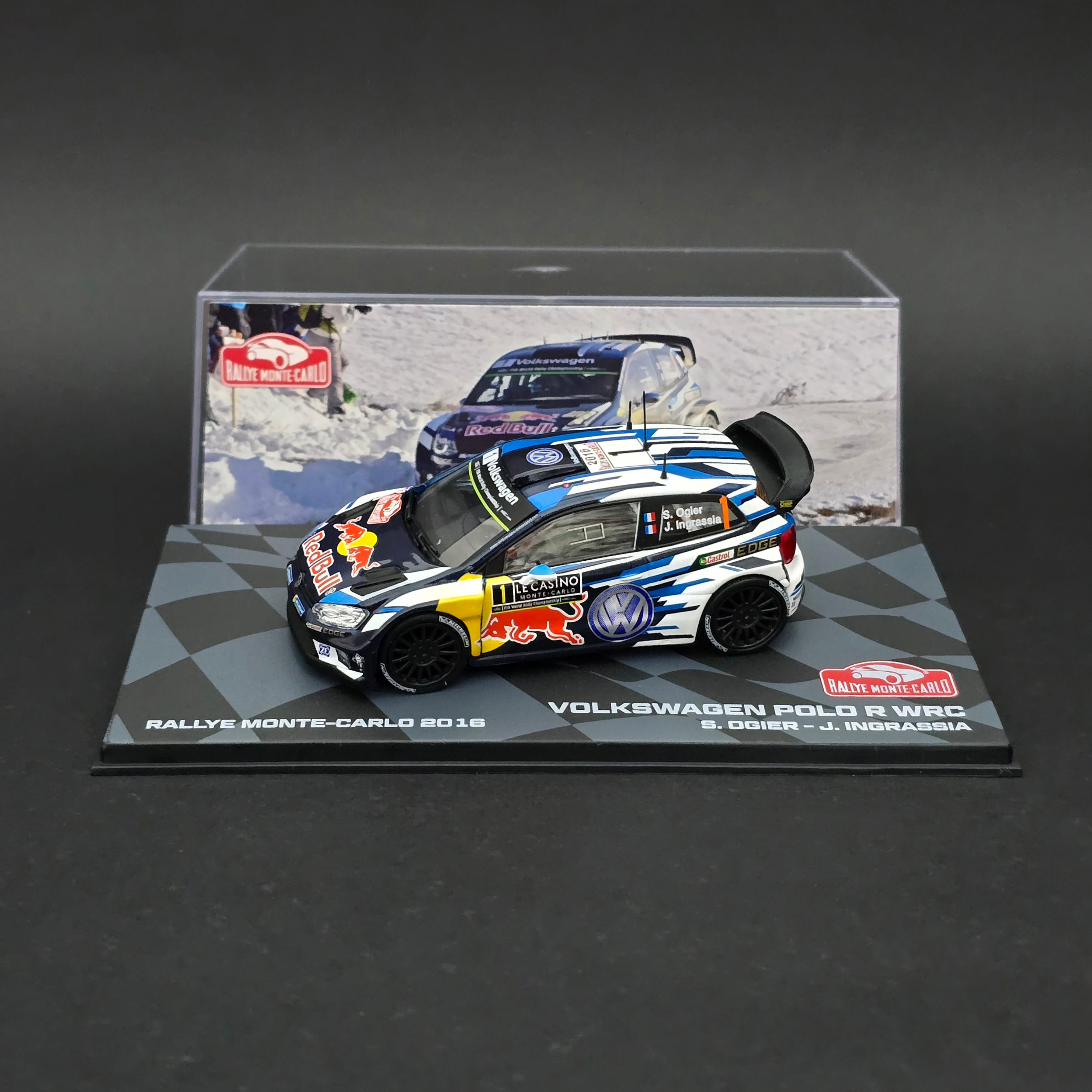 1:43 VW Polo R WRC 2016 Dünya Şampiyonu S.Ogier 