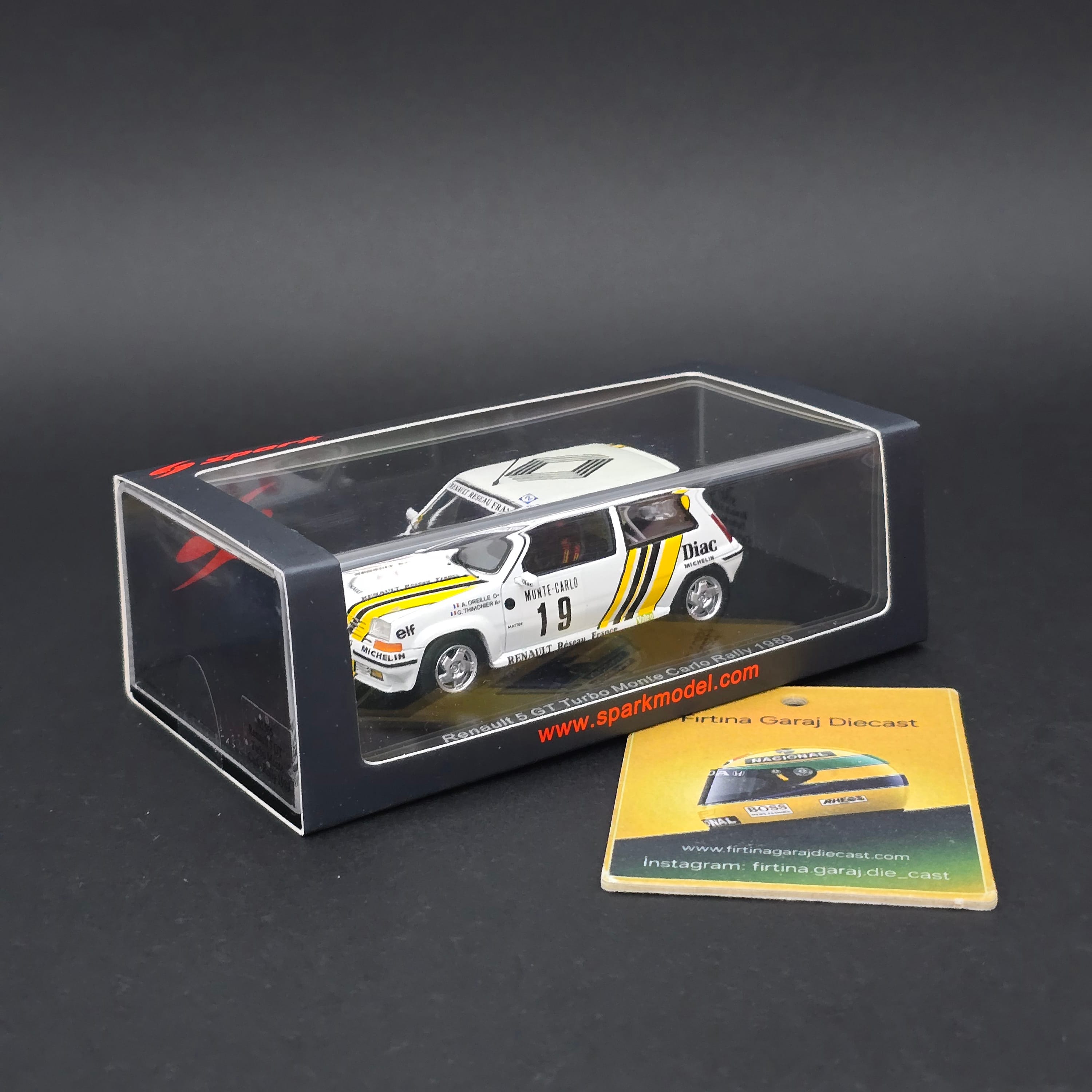 1:43 Spark Renault 5 GT Turbo 1989