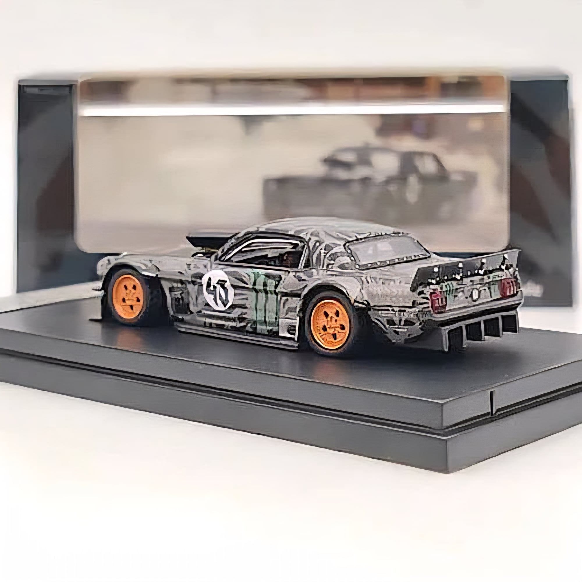 1:64 Ford Mustang Hoonicorn RTR Limitli Üretim, Jelatinli Kutu Gönderilir 