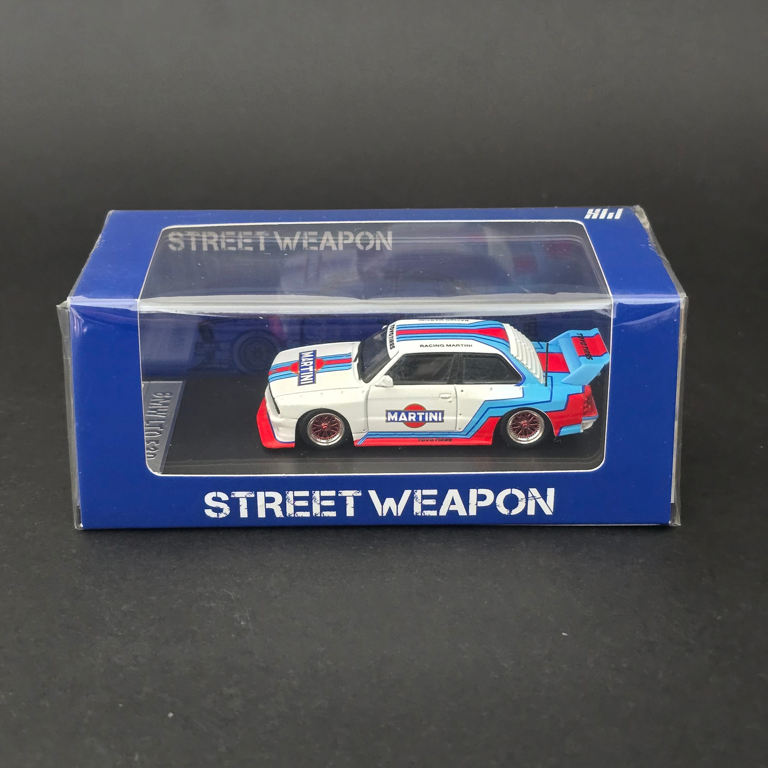 1:64 BMW E30 Martini Limitli Üretim Jelatinli Kutusunda 