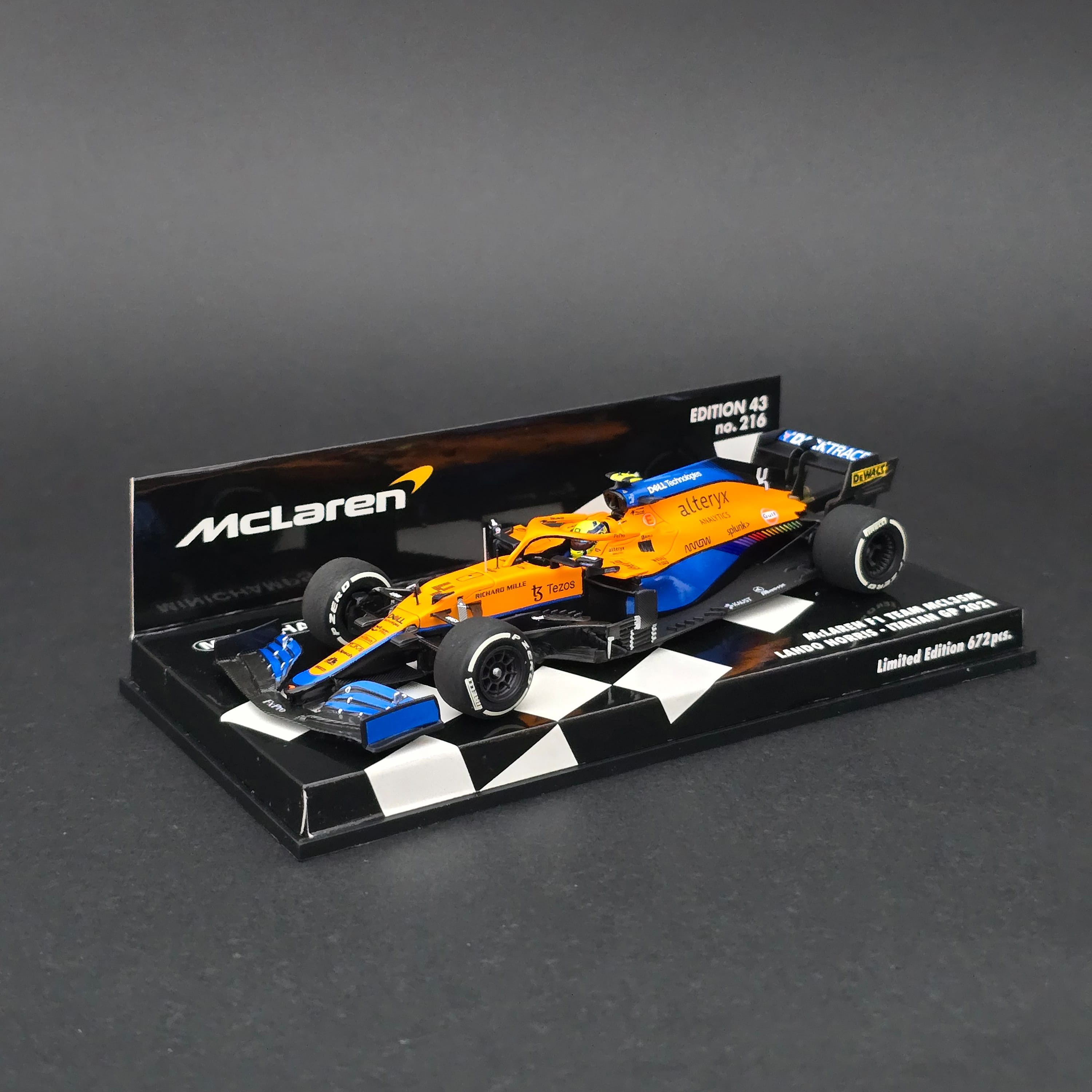 1:43 Mclaren MCL35M Lando Noris 
