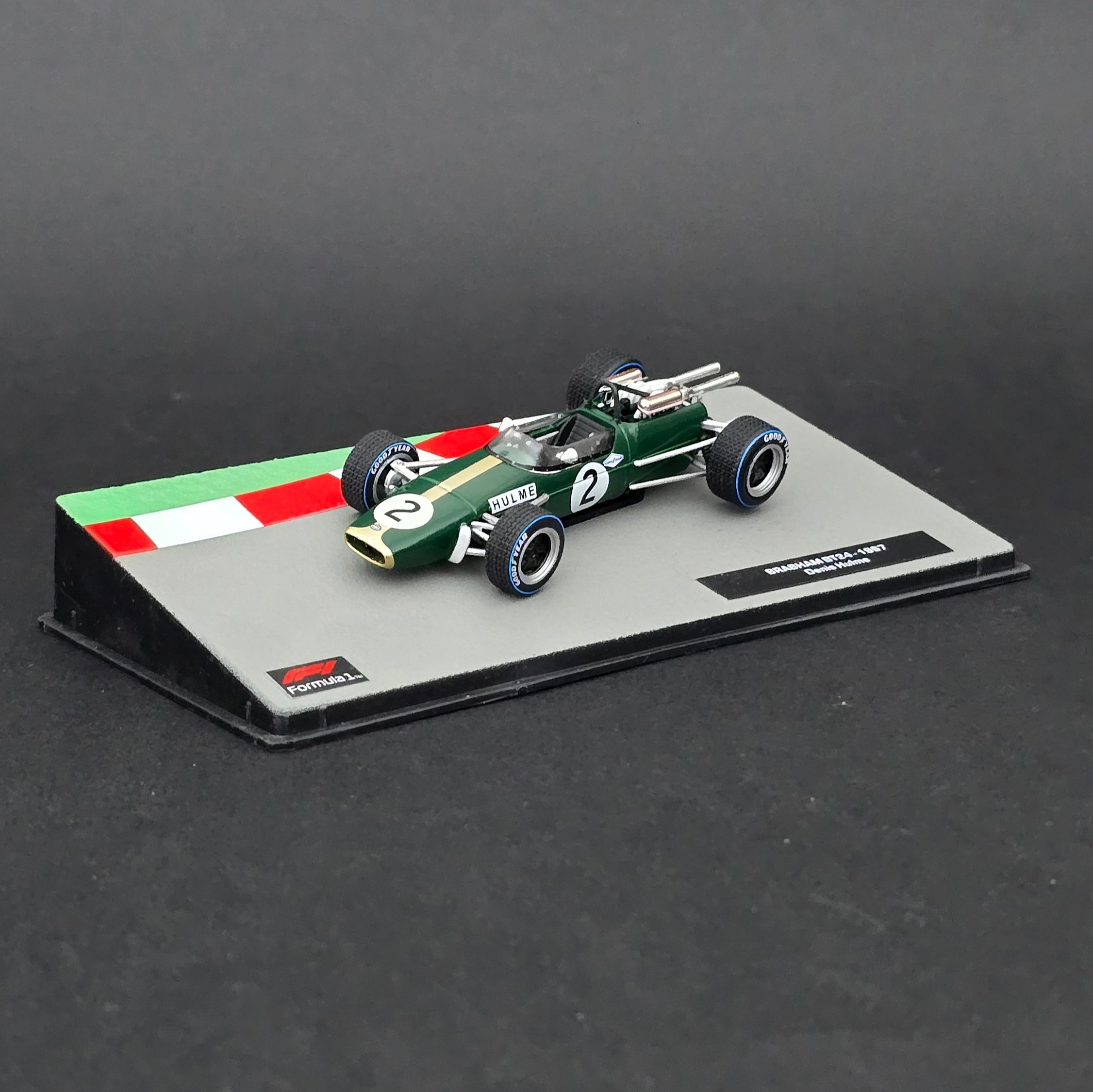 1:43 Brabham BT24 1967 Dünya Şampiyonu Denise Hulme