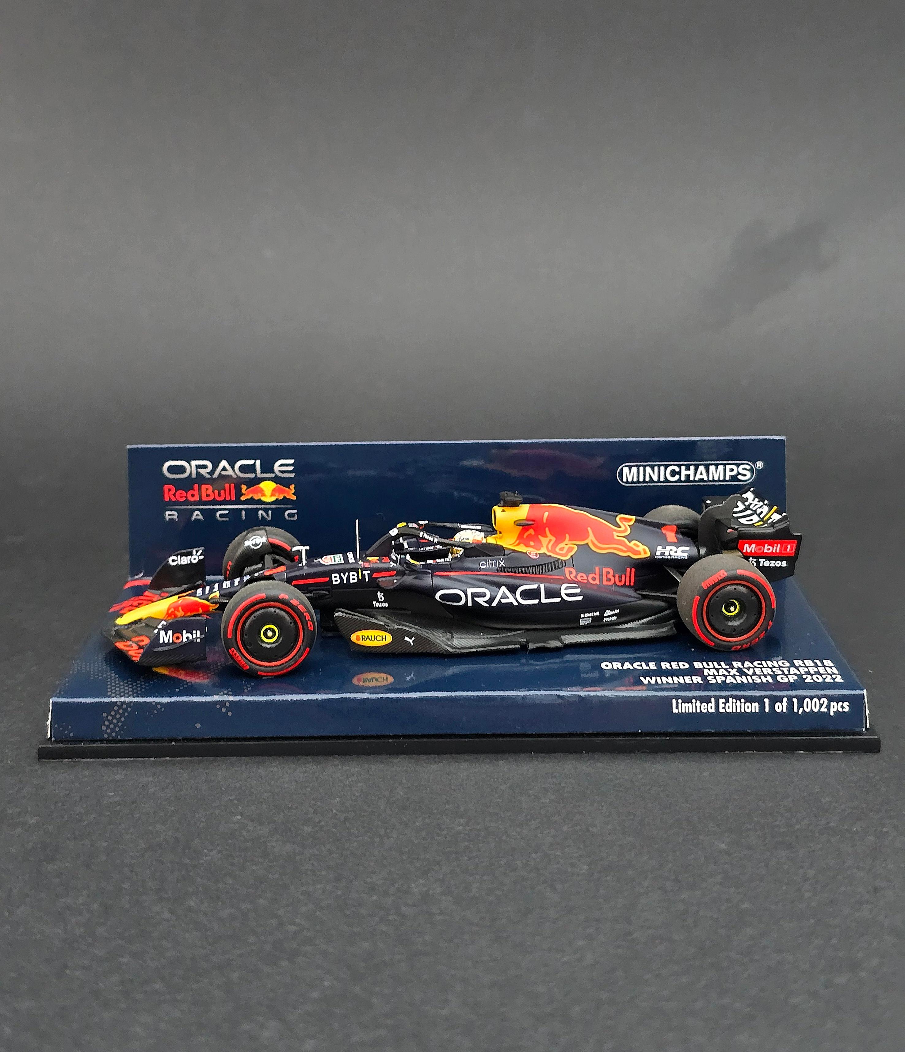 1:43 Redbull Oracle RB18 Max Verstappe 2022 Dünya Şampiyonu 
