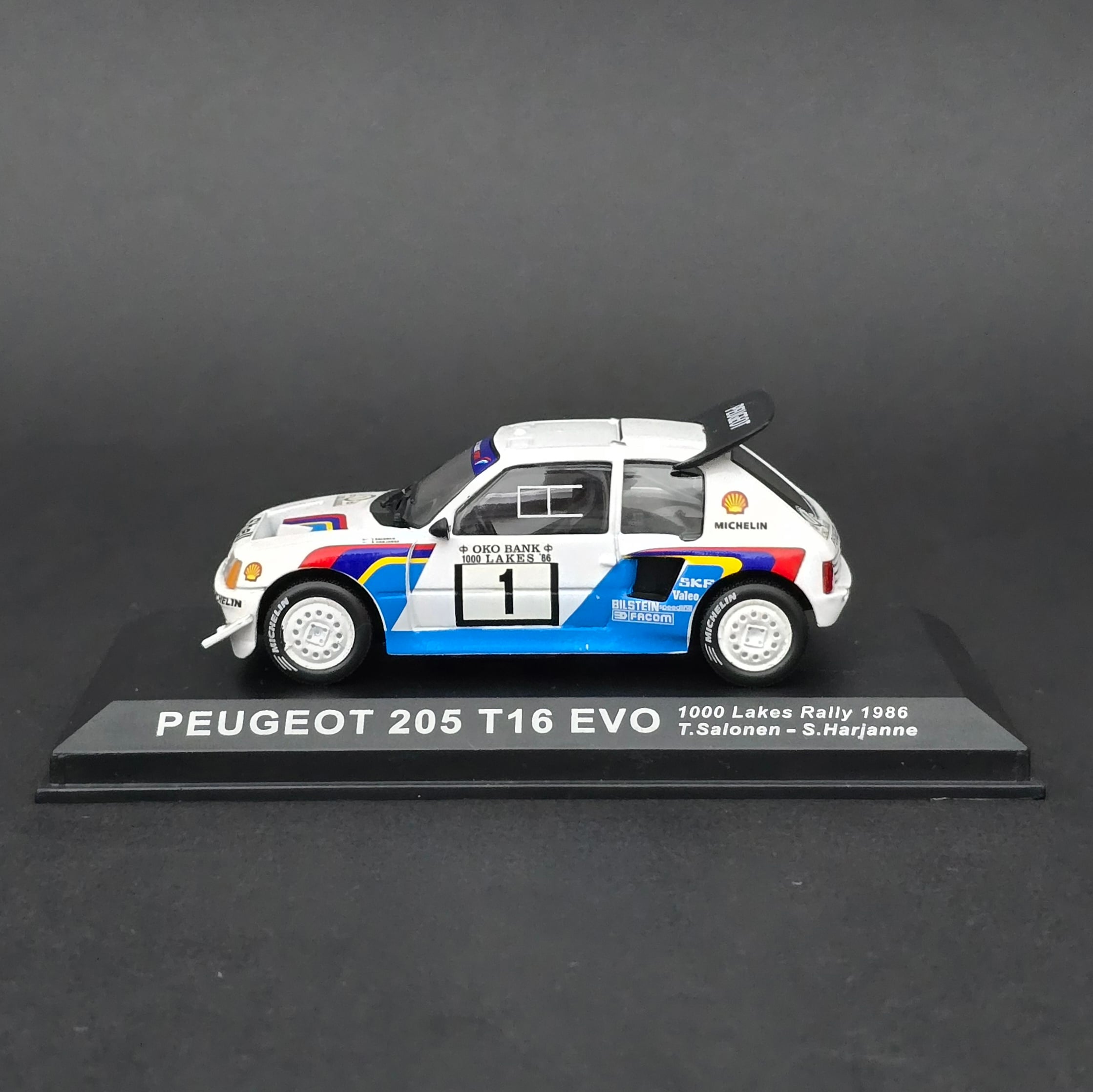 1:43 ,Peugeot 205 T16 EVO