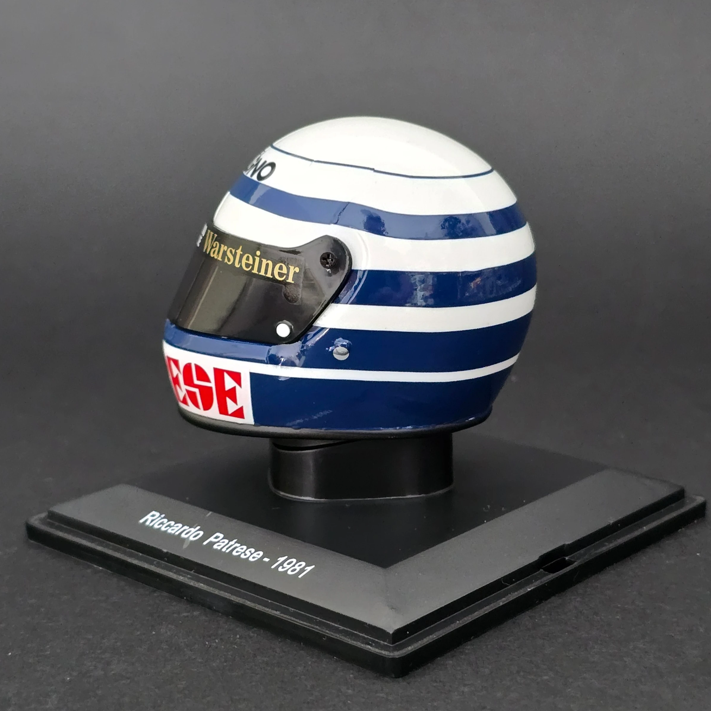 1:5 Ricciardo Patrese 1981 Kask Figürü 