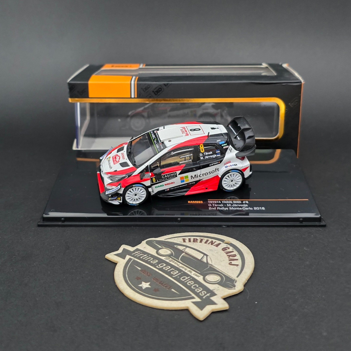 1:43 İxo Toyota Yaris WRC 