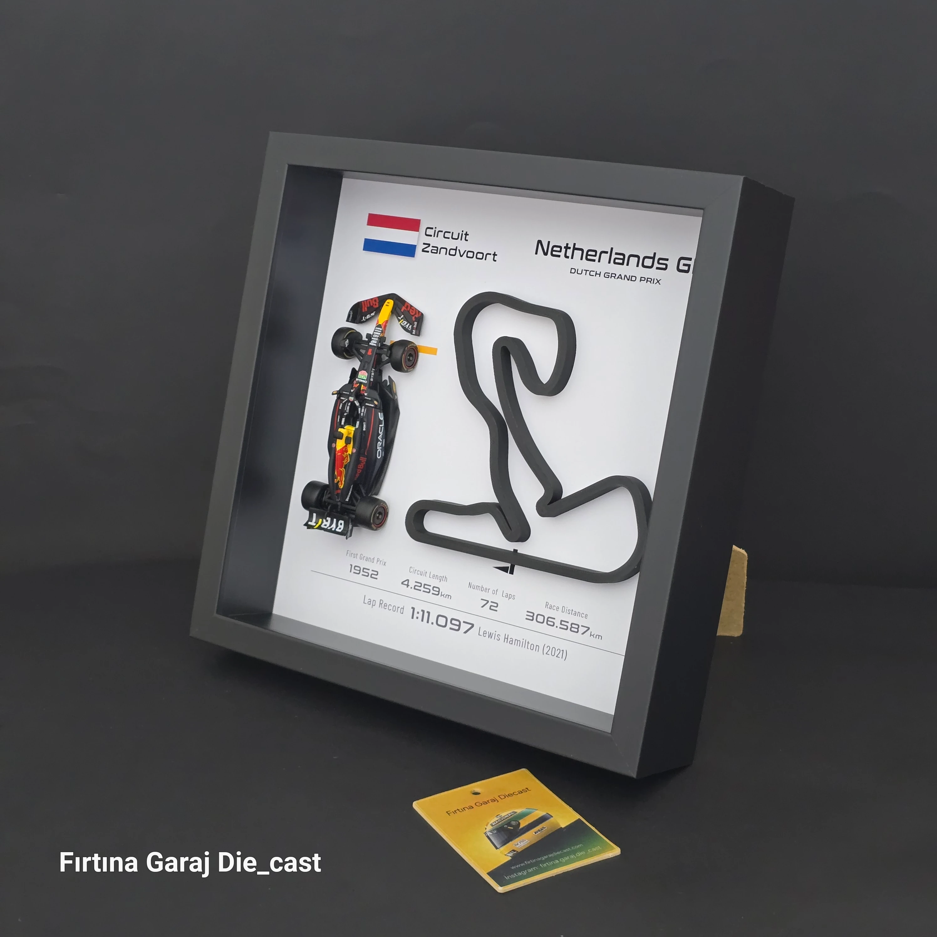 Max Verstappen Formula1 Duvar ve Masa Çervesi 