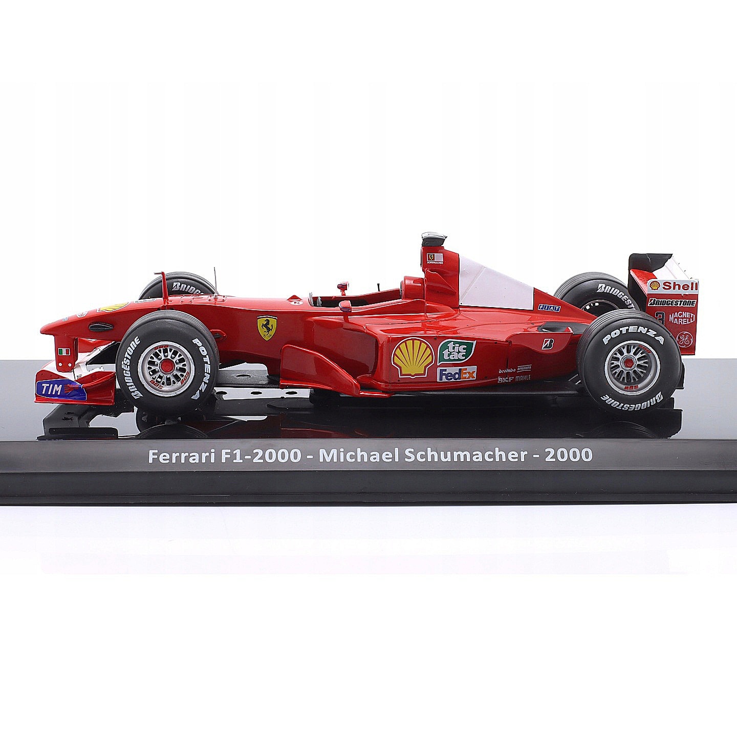 1:24 Ferrari F2000 2000 Dünya Şampiyonu Michael Schumacher 