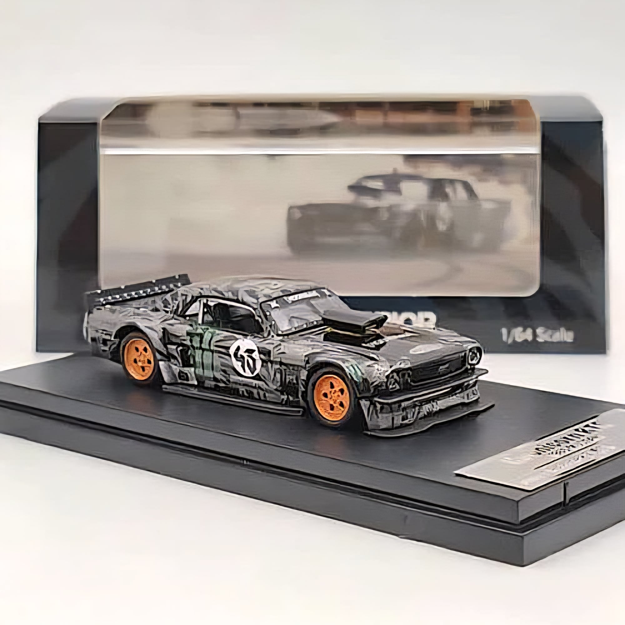 1:64 Ford Mustang Hoonicorn RTR Limitli Üretim, Jelatinli Kutu Gönderilir 
