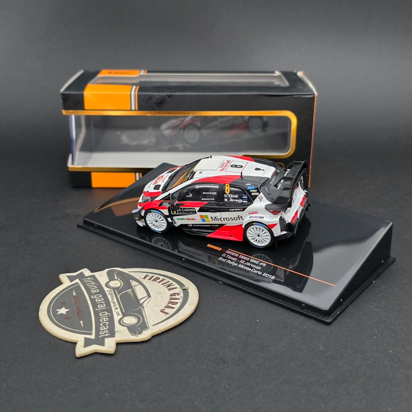 1:43 İxo Toyota Yaris WRC 