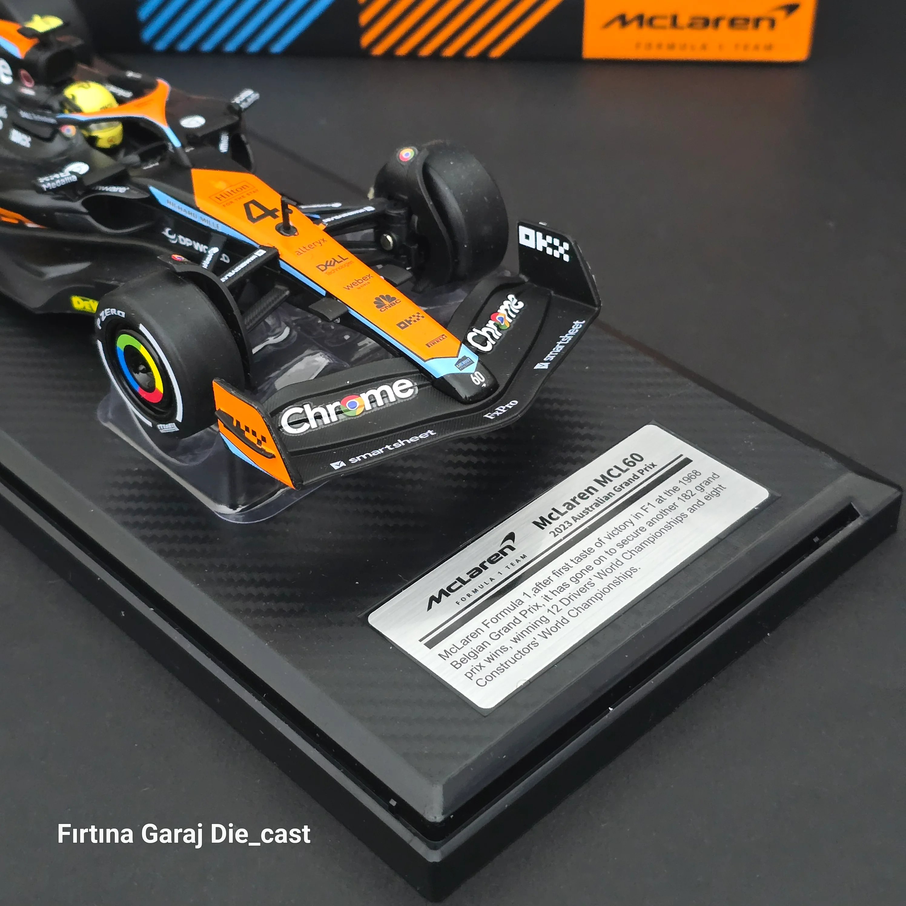 1/24 Mclaren MCL60 Lando Noris 2023