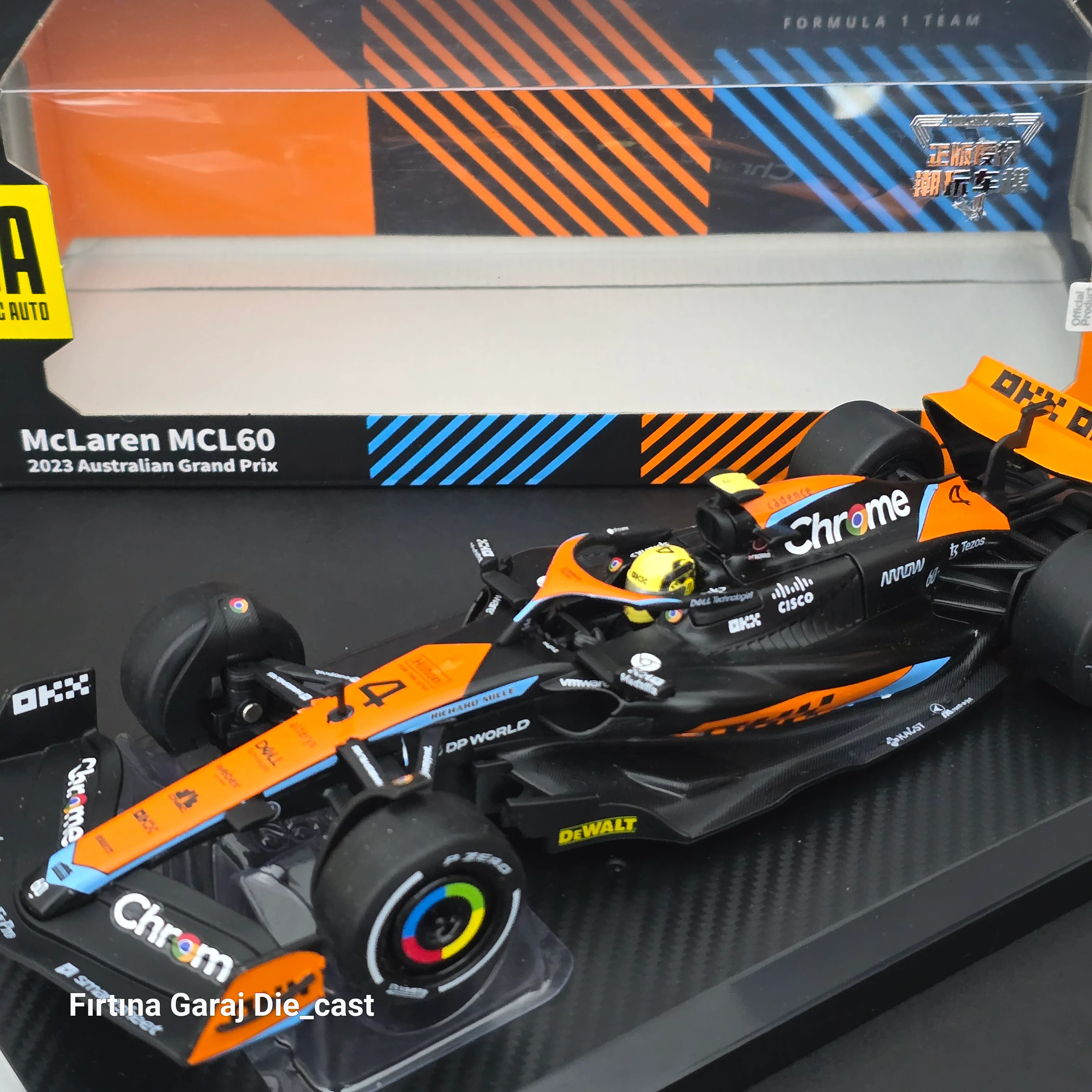 1/24 Mclaren MCL60 Lando Noris 2023