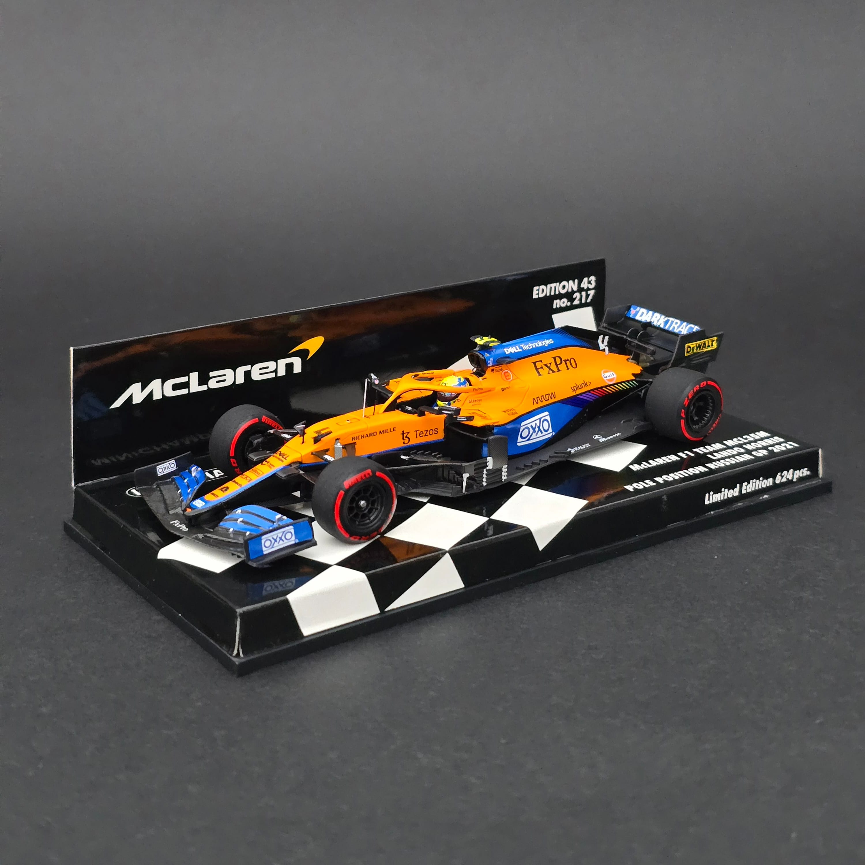 1:43 Mclaren MCL35M Lando Noris 2021