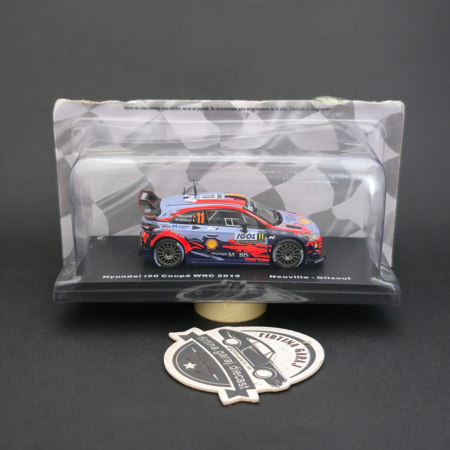 1:43 Altaya Hyundai İ20 N WRC 