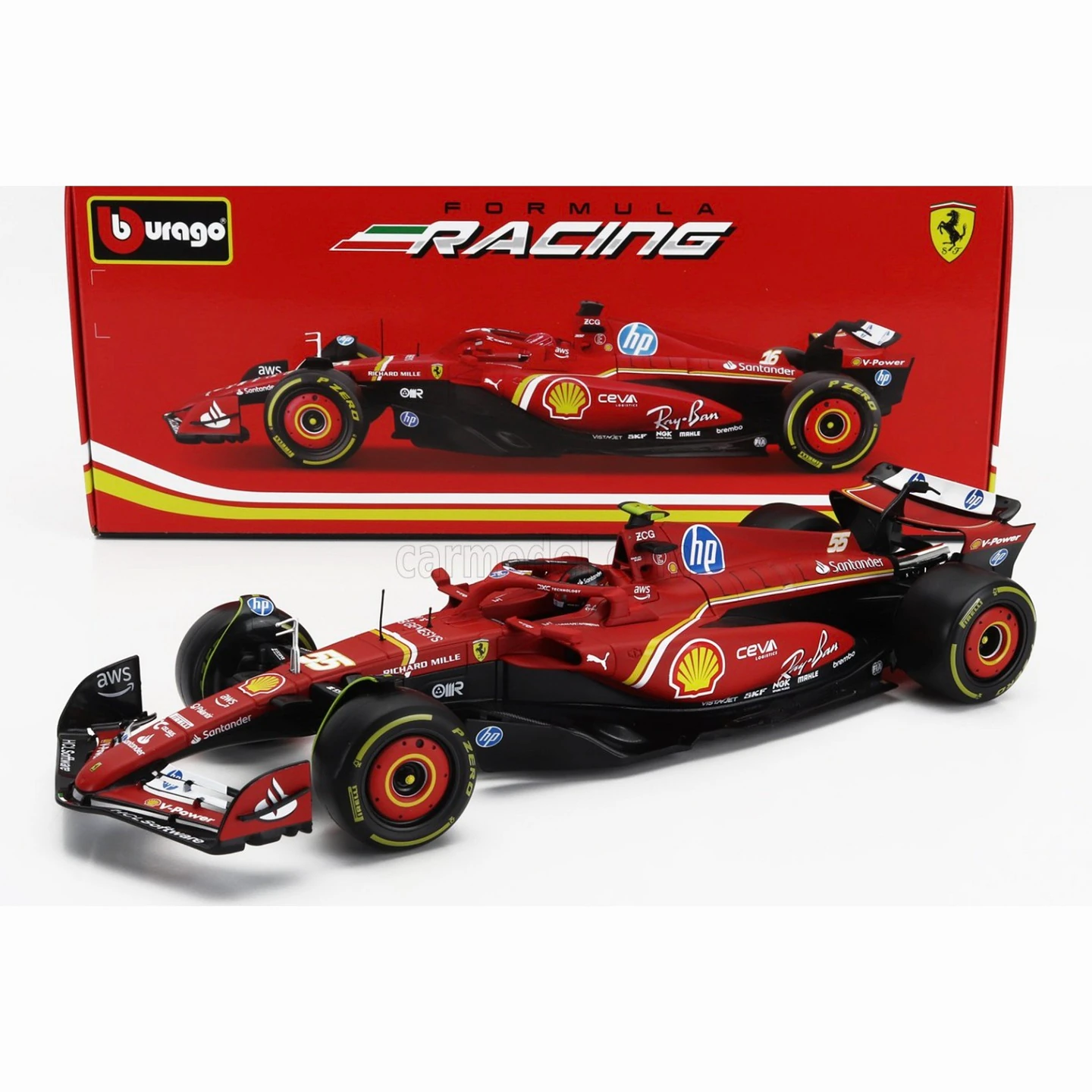 1/18 Ferrari SF24 Carlos Sainz 2024