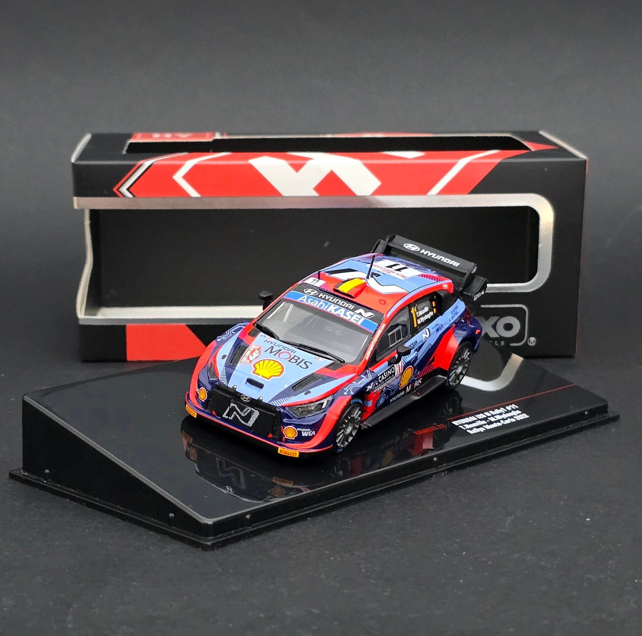 1:43 Ixo Hyundai i20 N WRC 2022 Monte Carlo Rallisi 