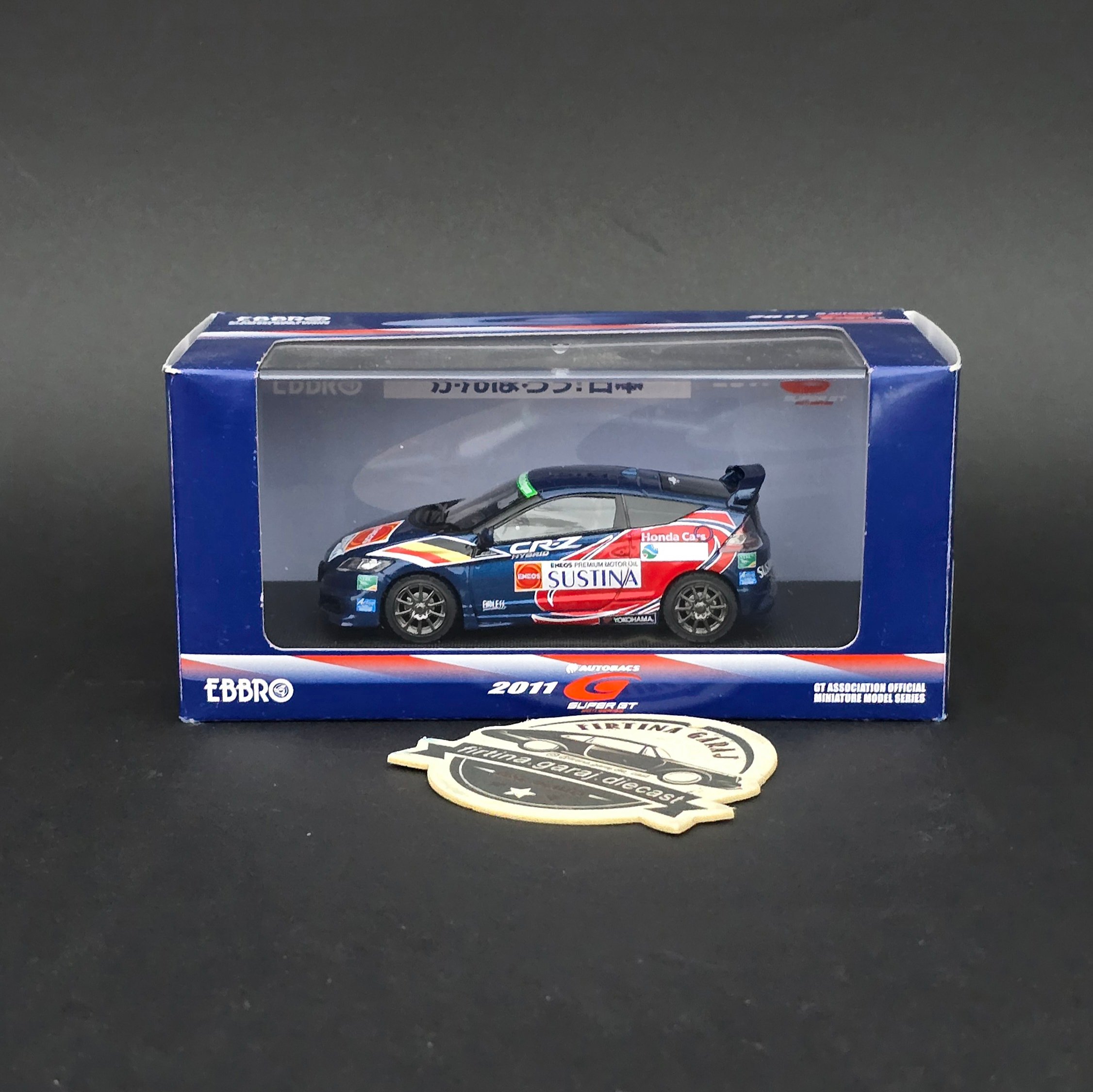 1:43 Ebbro Honda CR-Z Legend Cup 2011