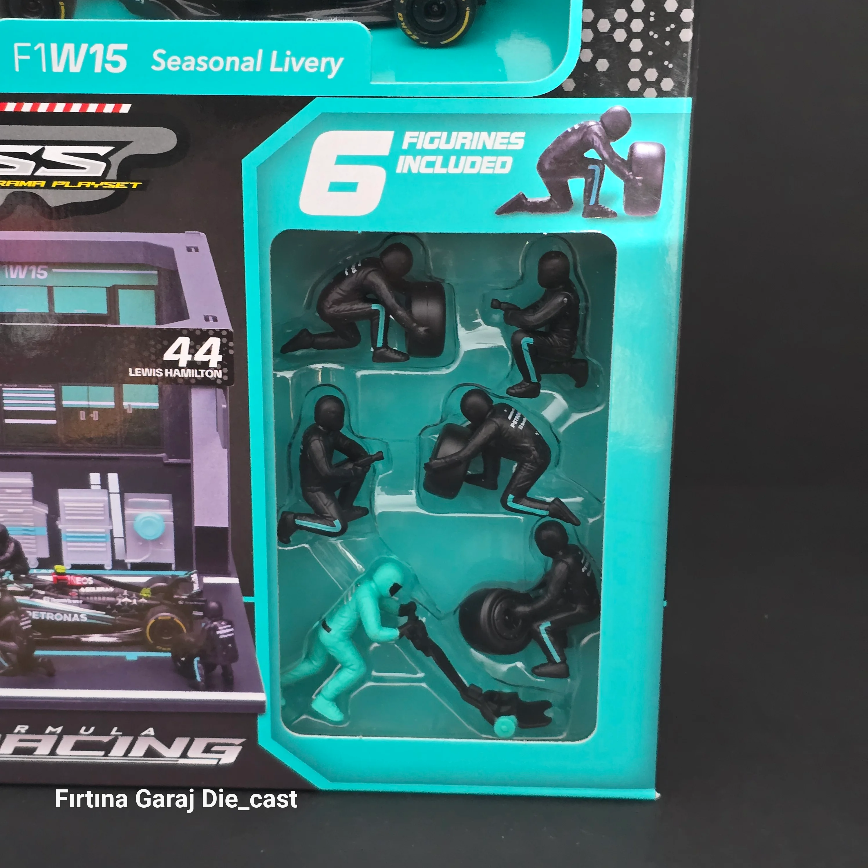 Mercedes 2024 Padok Garaj ve Pitstop Ekibi Seti