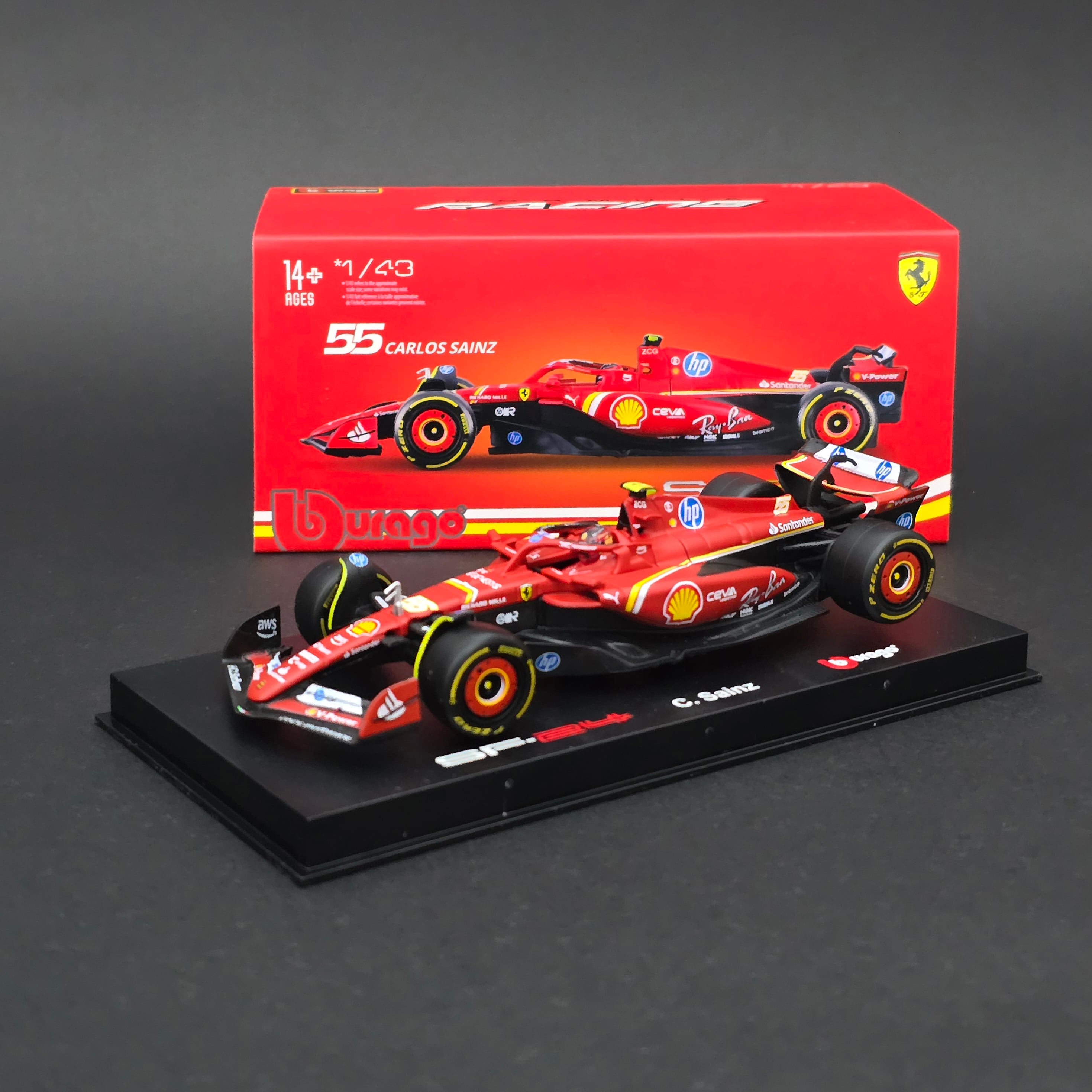 1:43 Ferrari SF24 Carlos Sainz 2024 