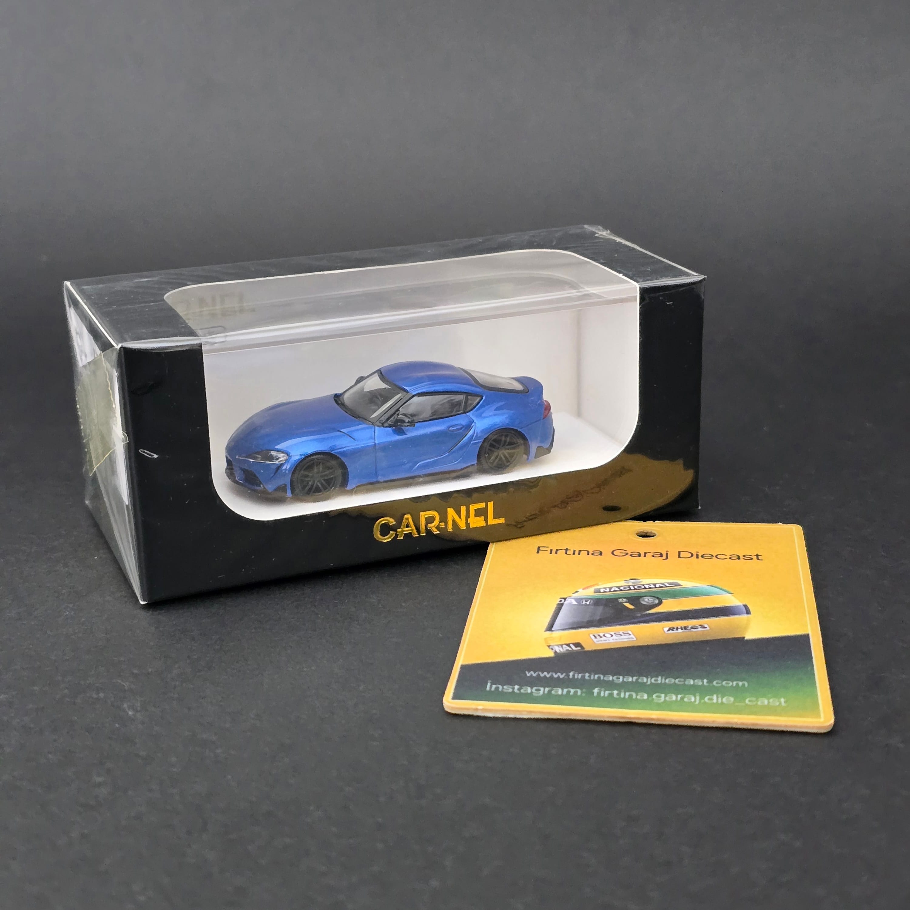 1:64 Toyota Supra RZ Sıfır Kutusunda Model 