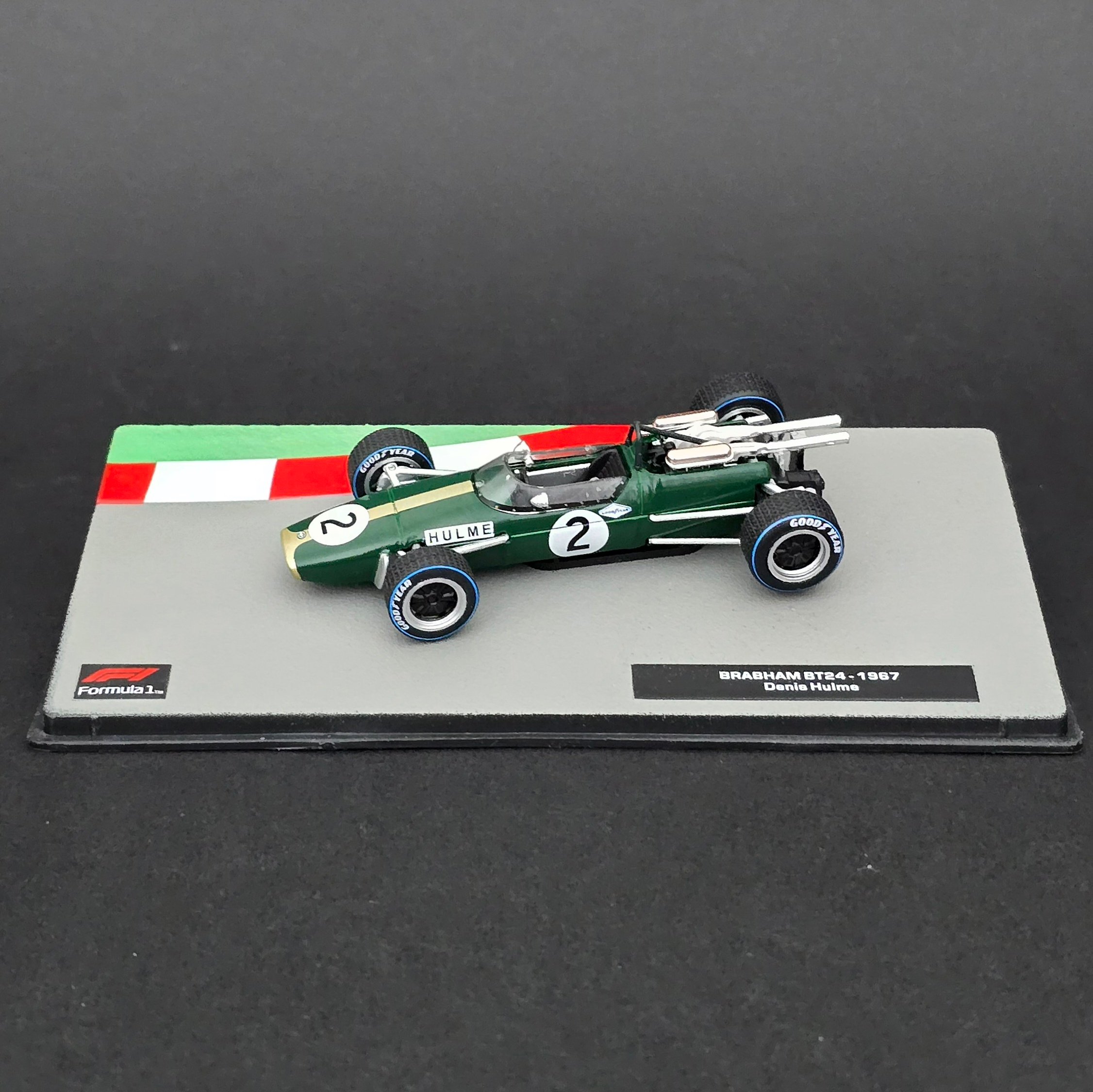 1:43 Brabham BT24 1967 Dünya Şampiyonu Denise Hulme