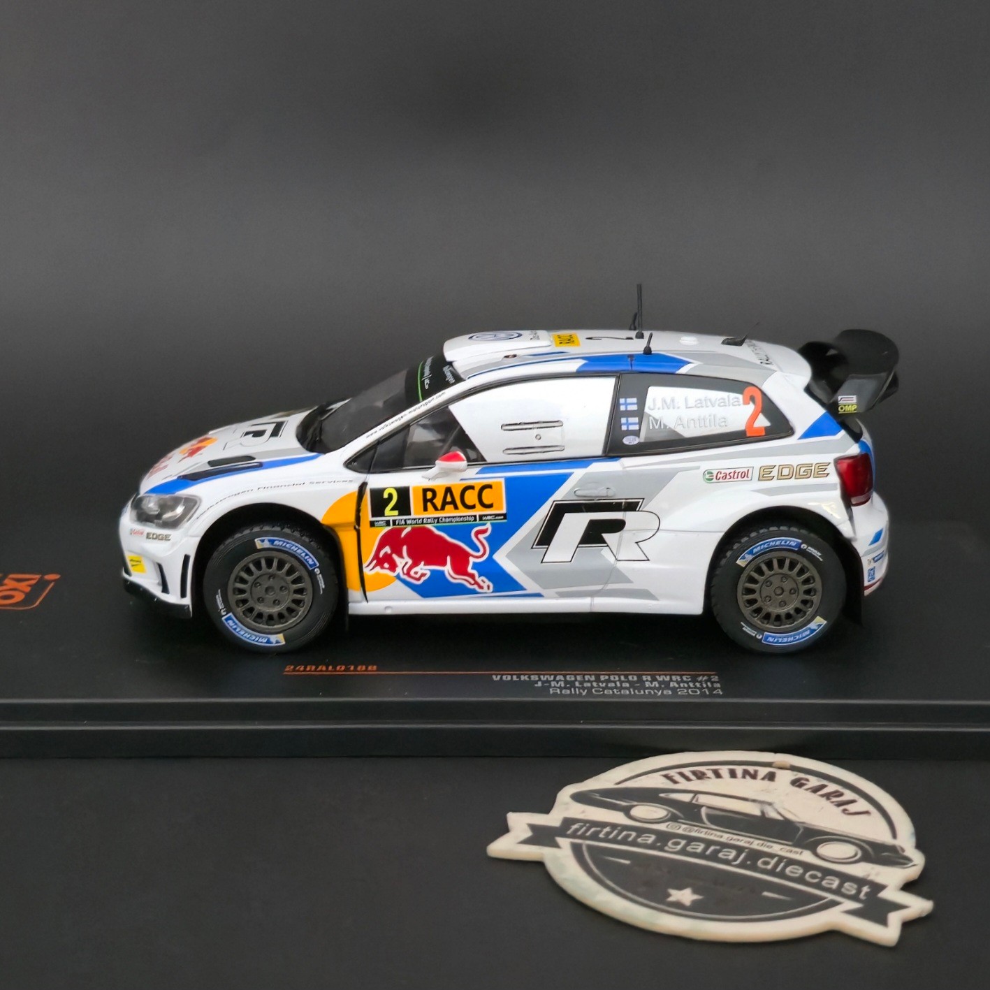 1:24 İxo VW Polo R WRC