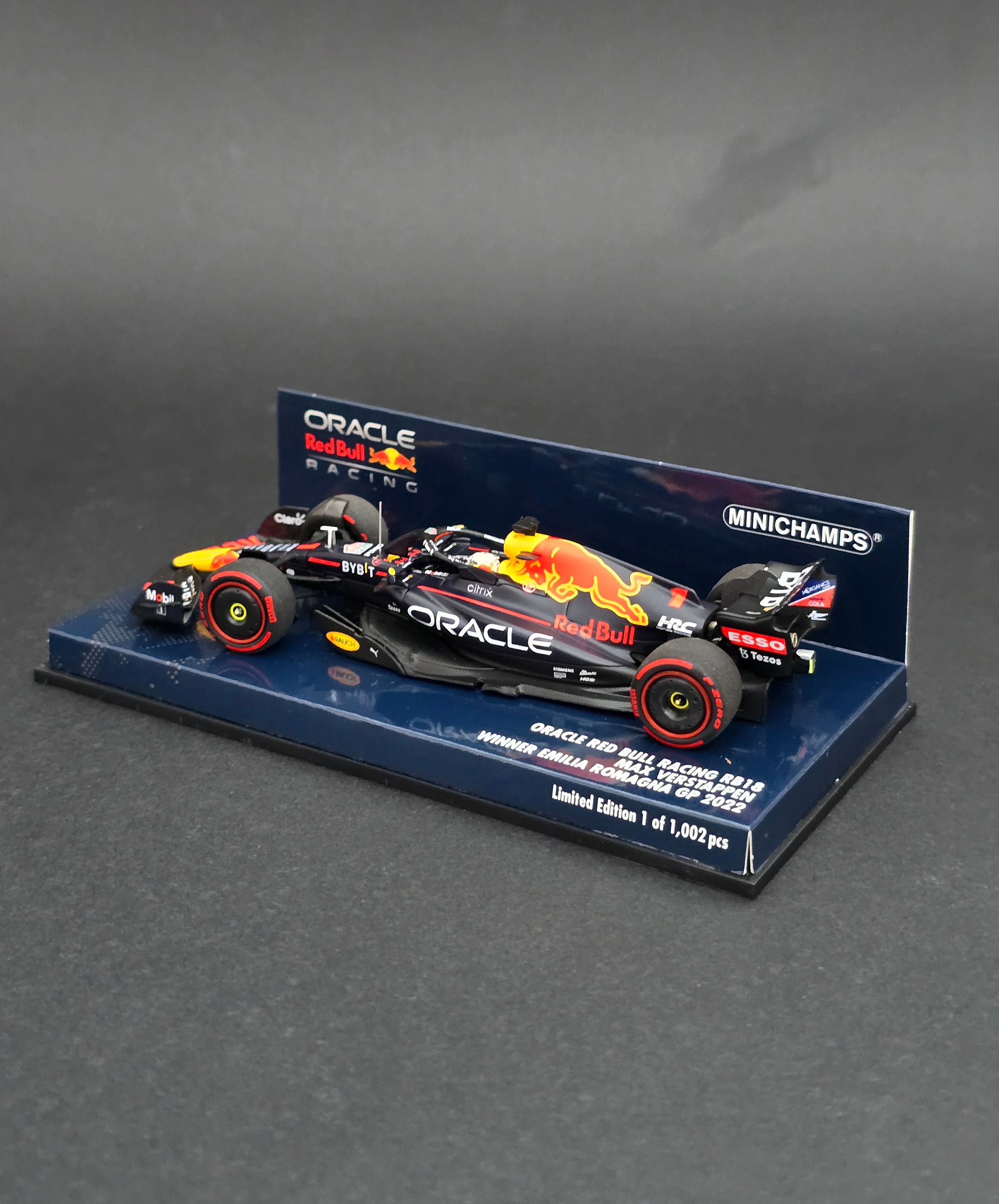 1:43 Redbull Oracle RB18 Max Verstappen 2022 Dünya Şampiyonu 