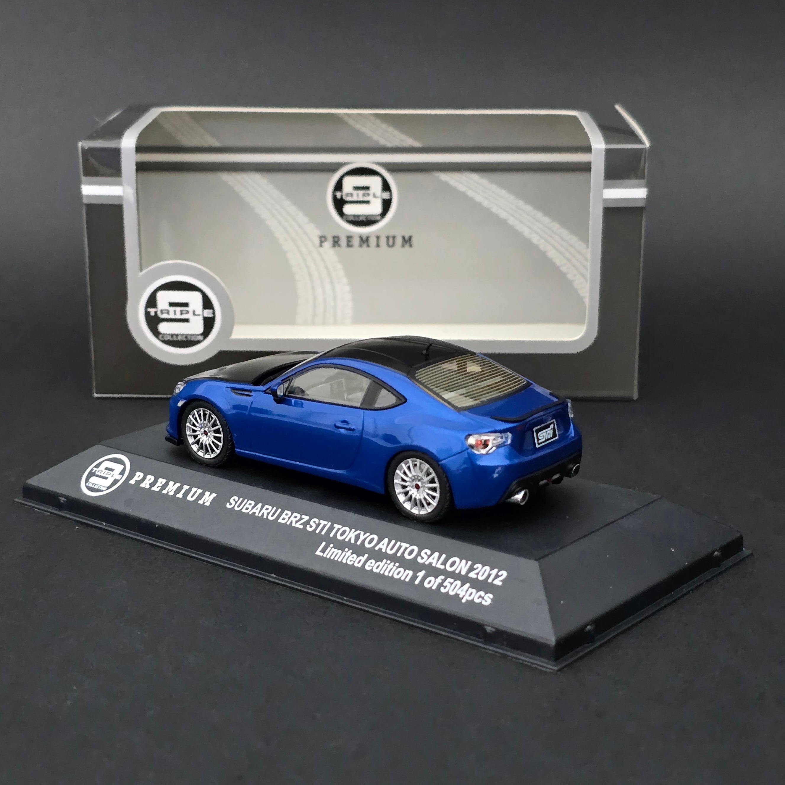 1:43 Subaru BRZ STI 2012 504 Adet Limitli 
