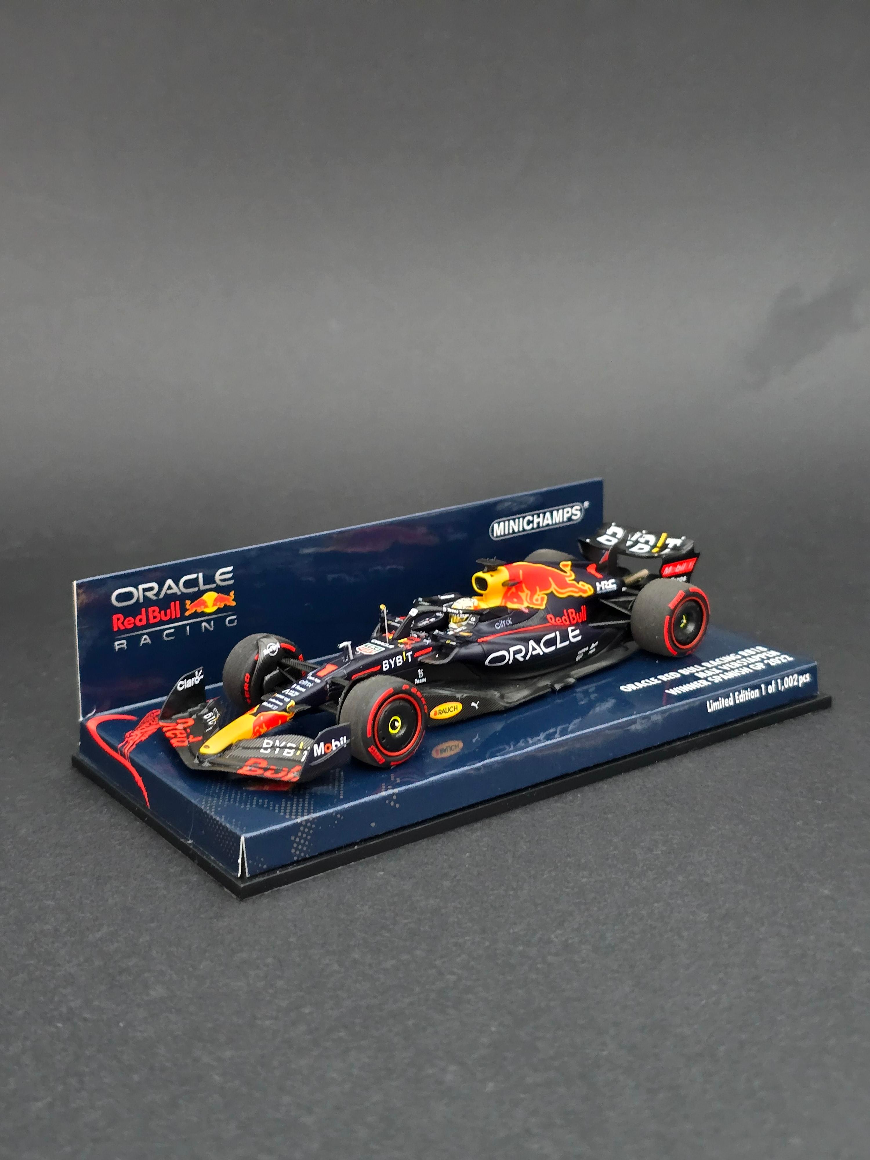 1:43 Redbull Oracle RB18 Max Verstappe 2022 Dünya Şampiyonu 