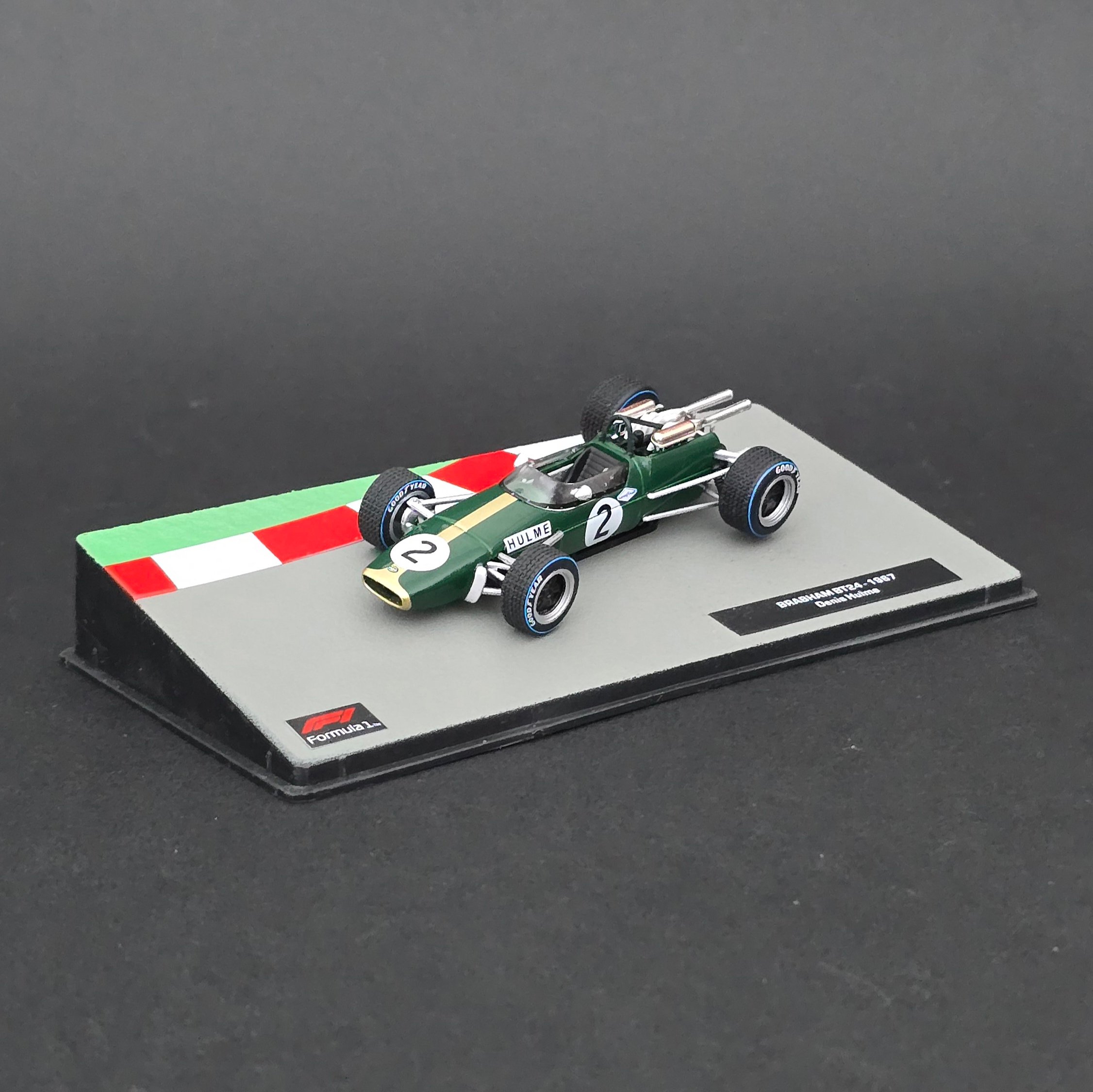 1:43 Brabham BT24 1967 Dünya Şampiyonu Denise Hulme