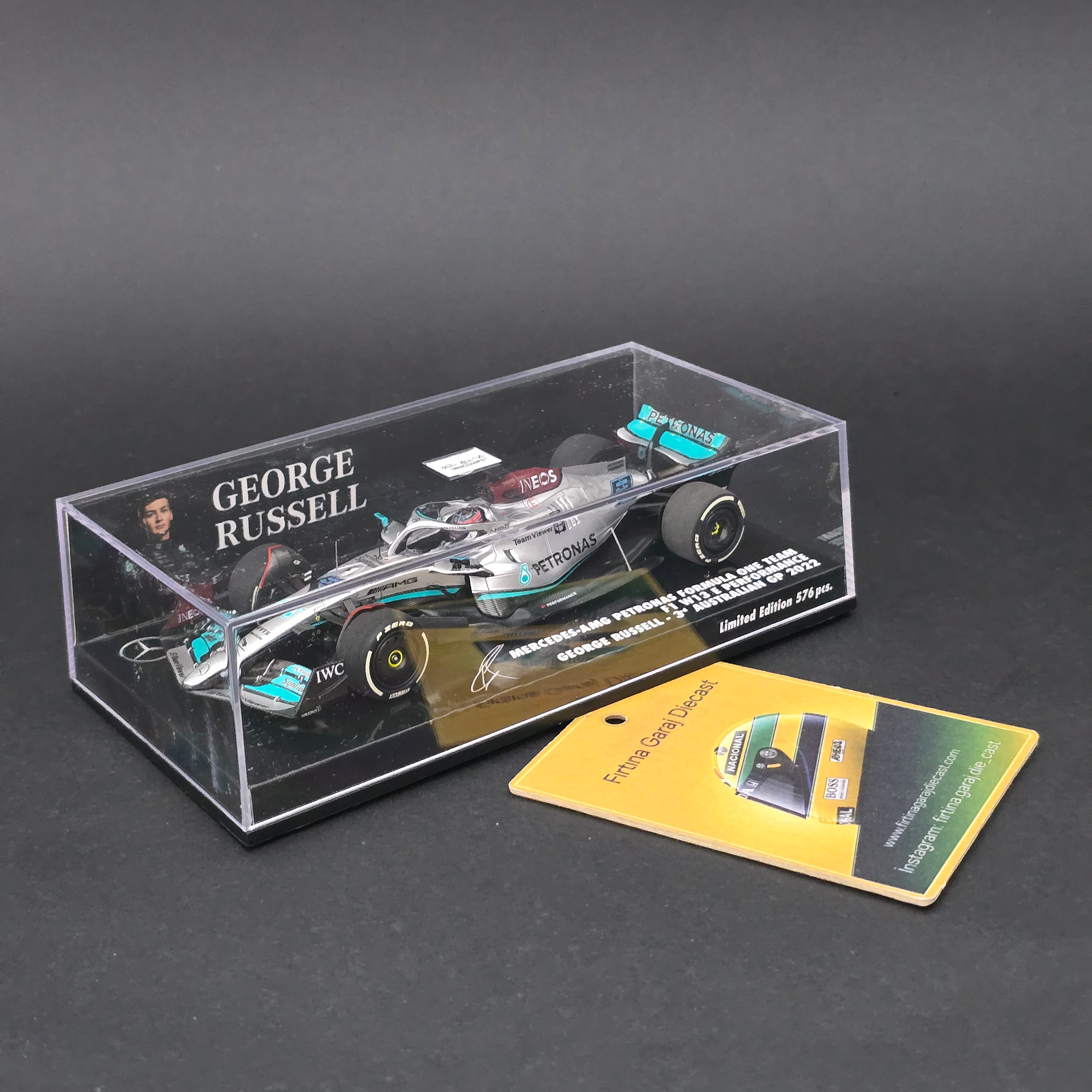 1:43 Mercedes AMG W13 George Russell 2022