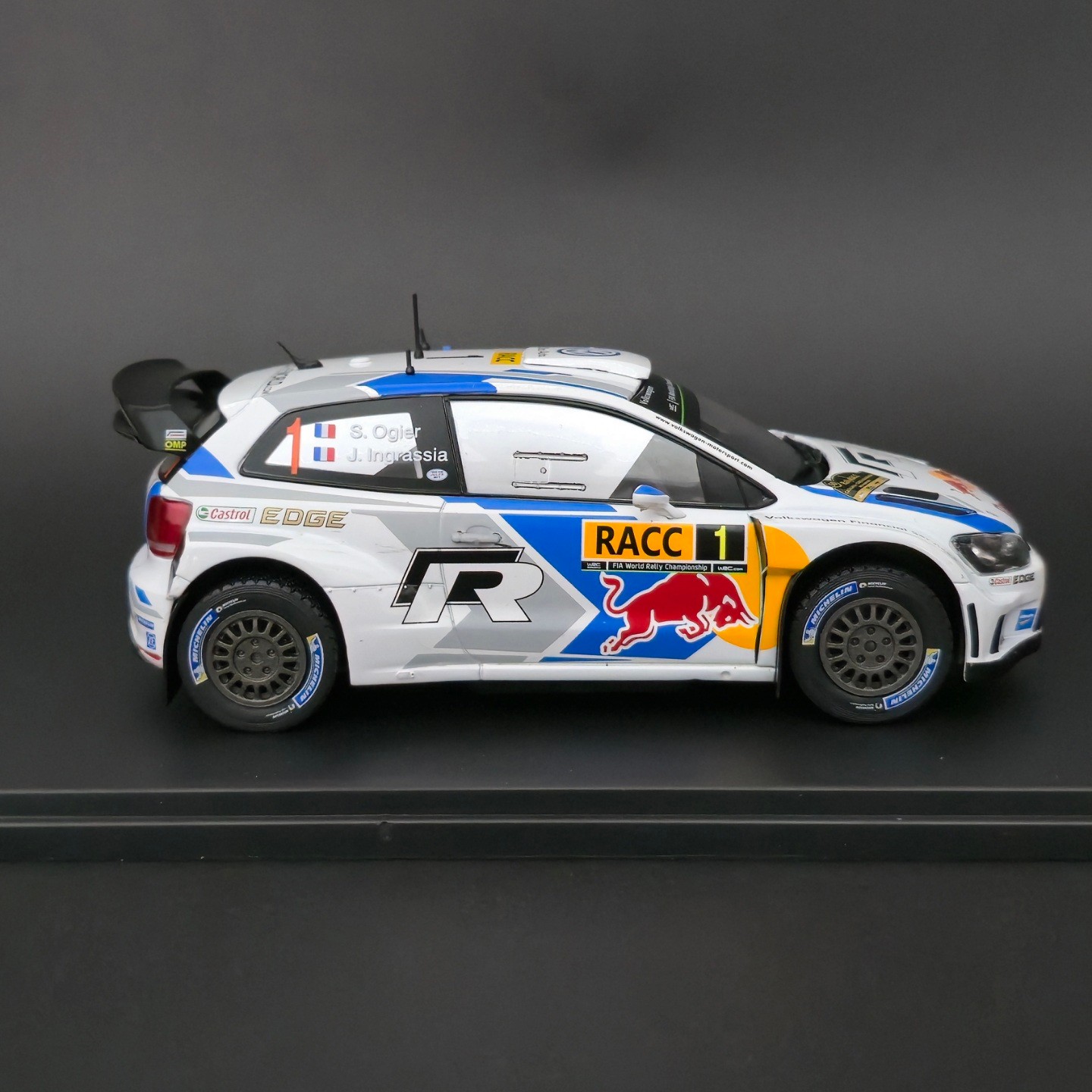 1:24 VW POLO R WRC 2014 Dünya Şampiyonu S.Ogier 