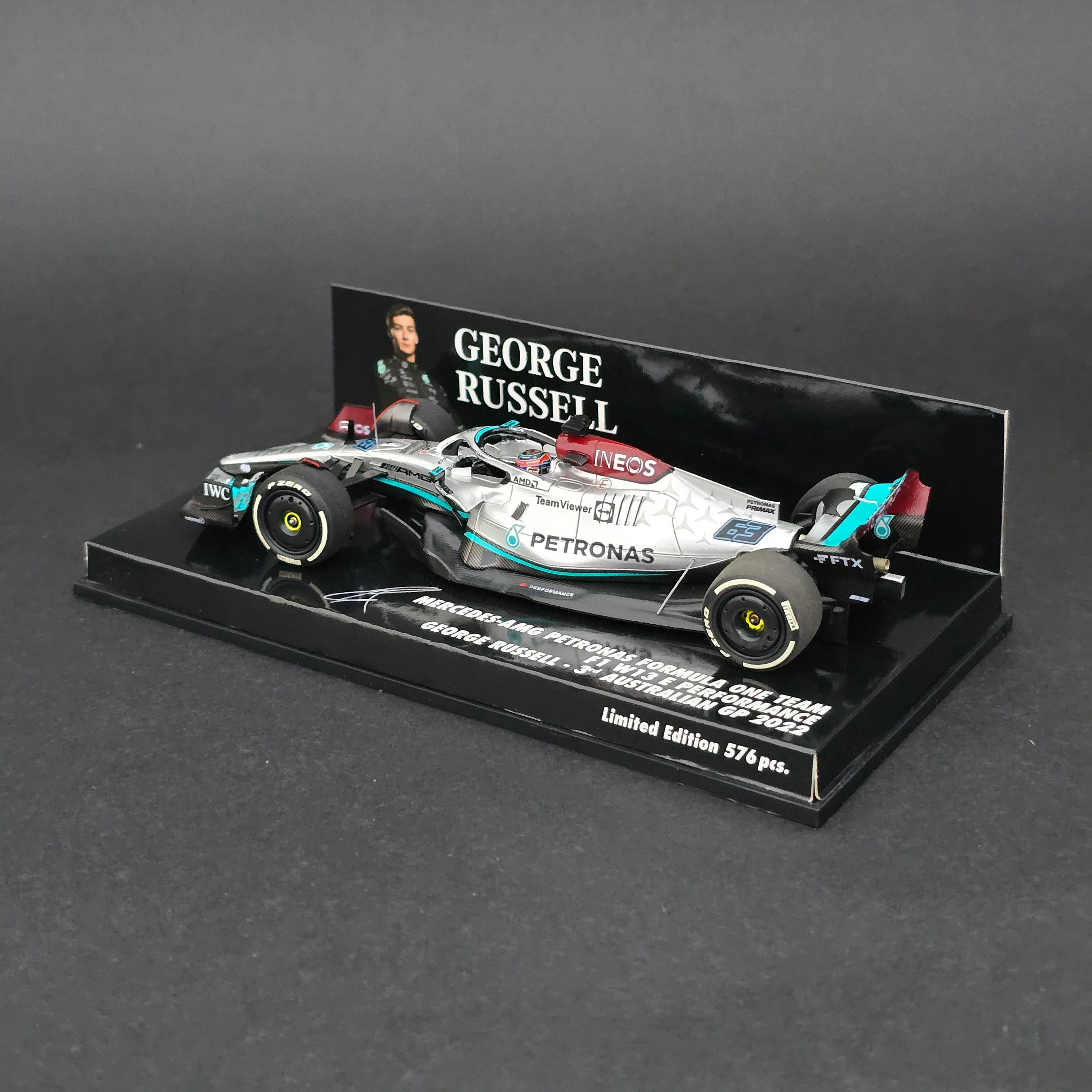 1:43 Mercedes AMG W13 George Russell 2022