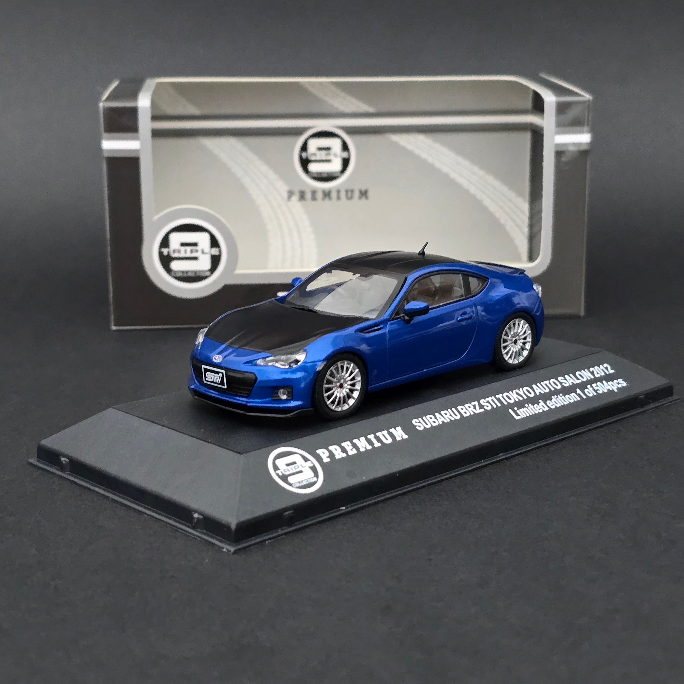 1:43 Subaru BRZ STI 2012 504 Adet Limitli 