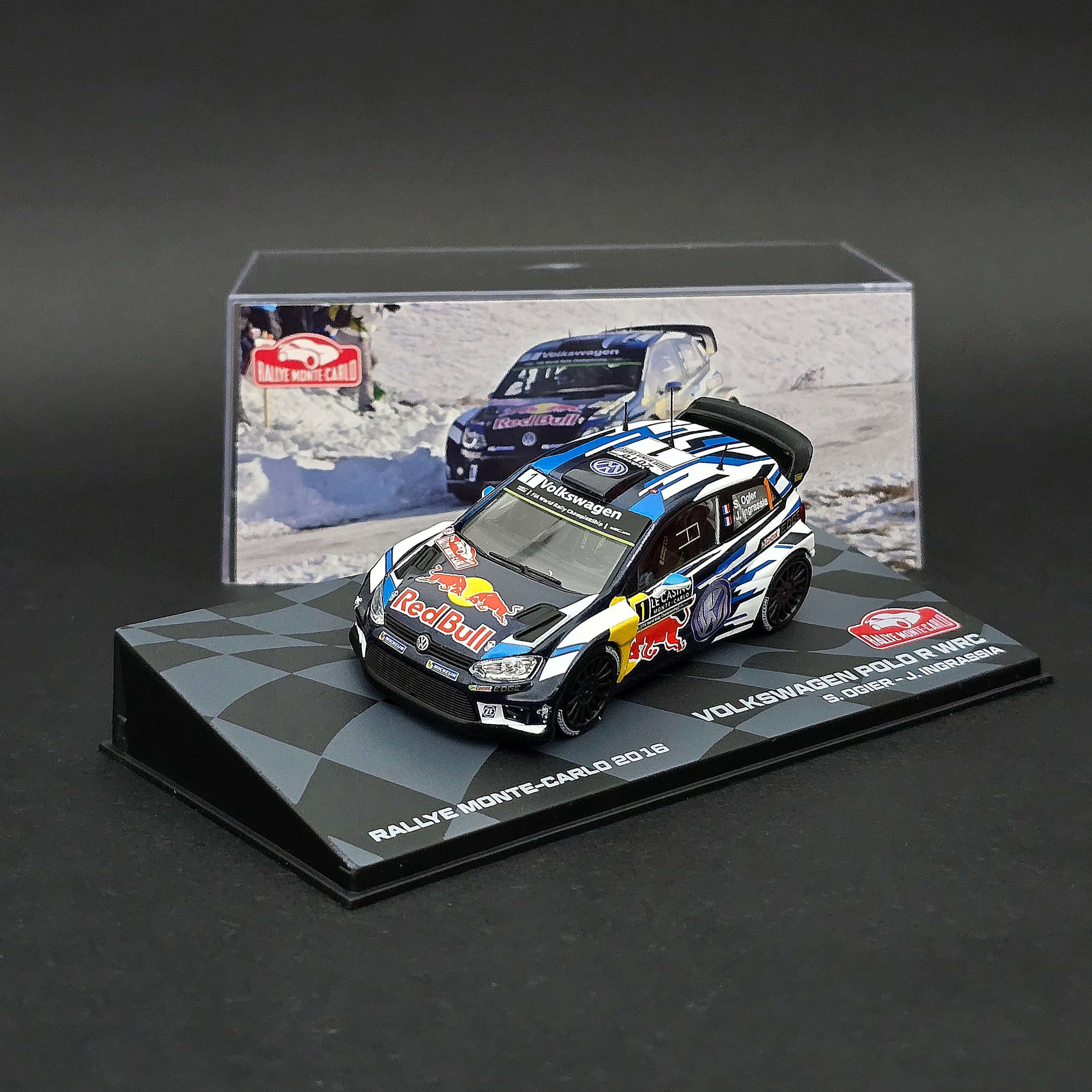 1:43 VW Polo R WRC 2016 Dünya Şampiyonu S.Ogier 