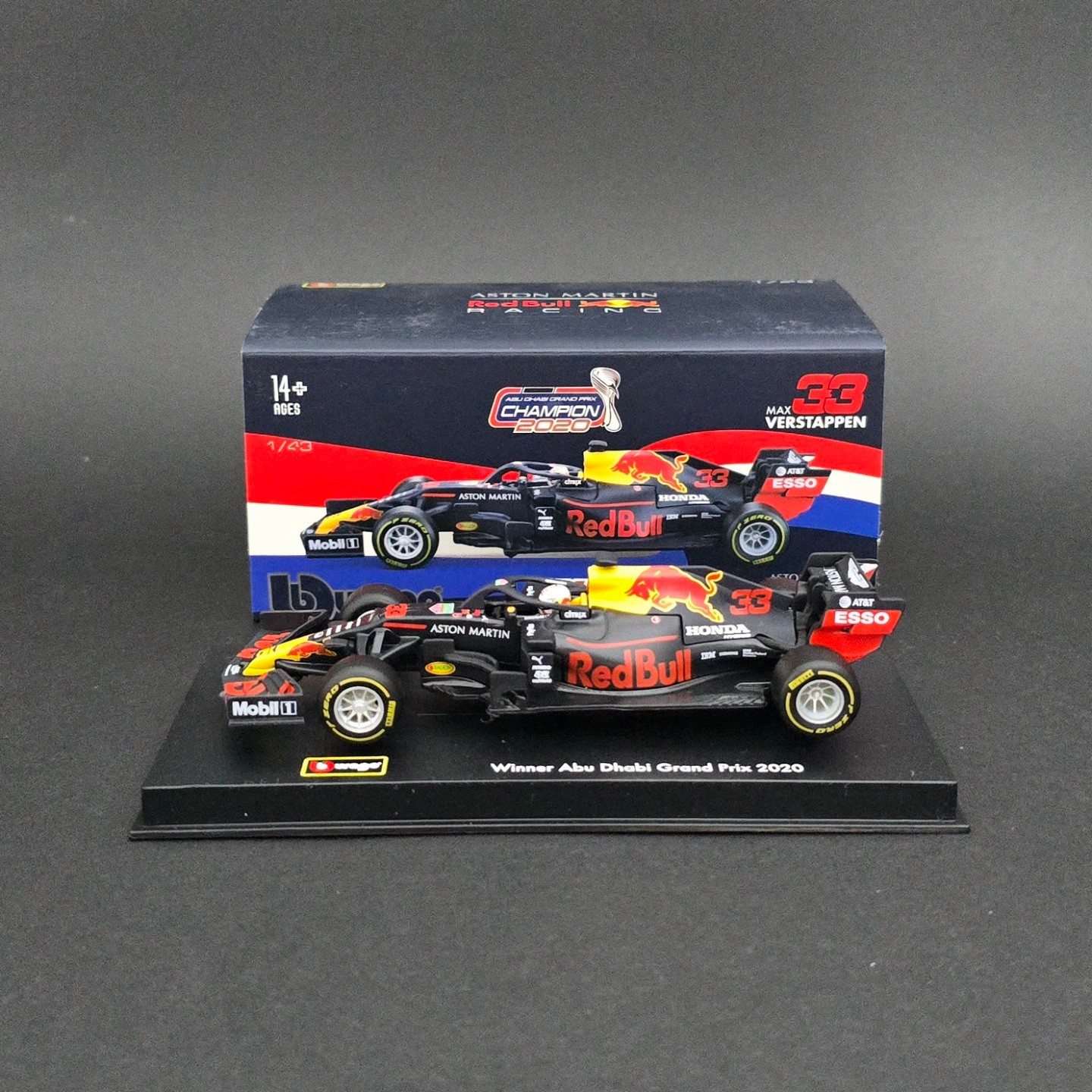 1:43 Redbull RB16 Max Verstappen 2020