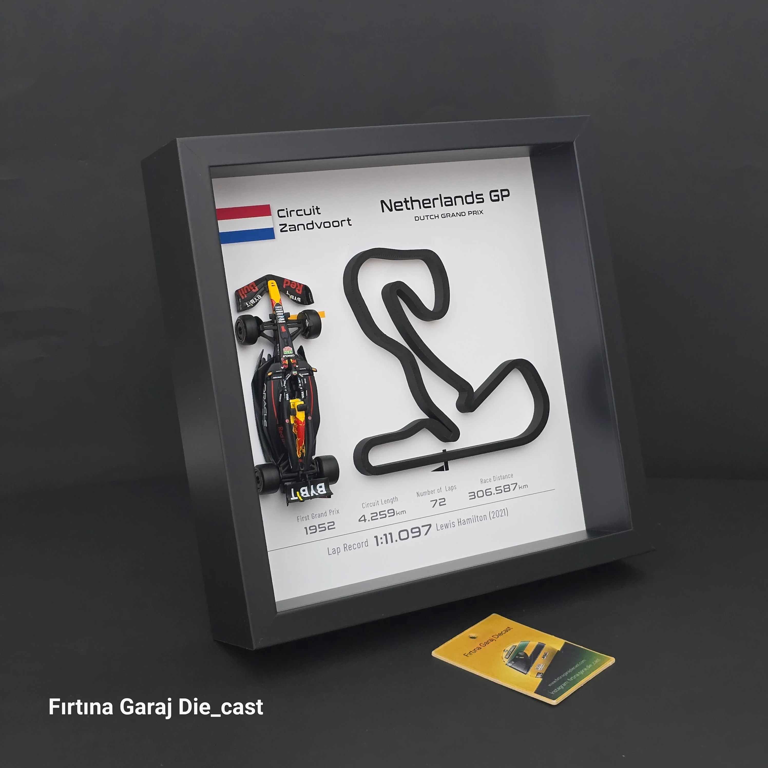 Max Verstappen Formula1 Duvar ve Masa Çervesi 