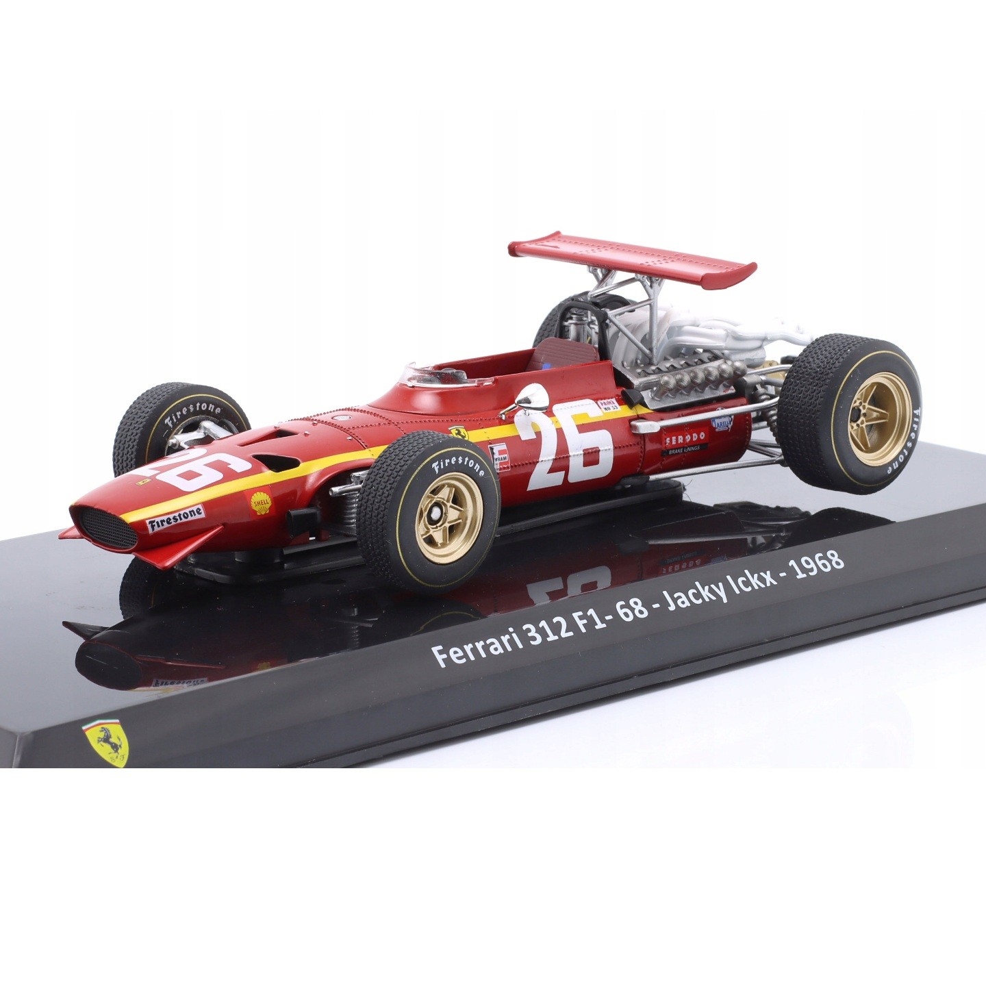 1:24 Ferrari 312 F1 68 Jacky Ickx 1968